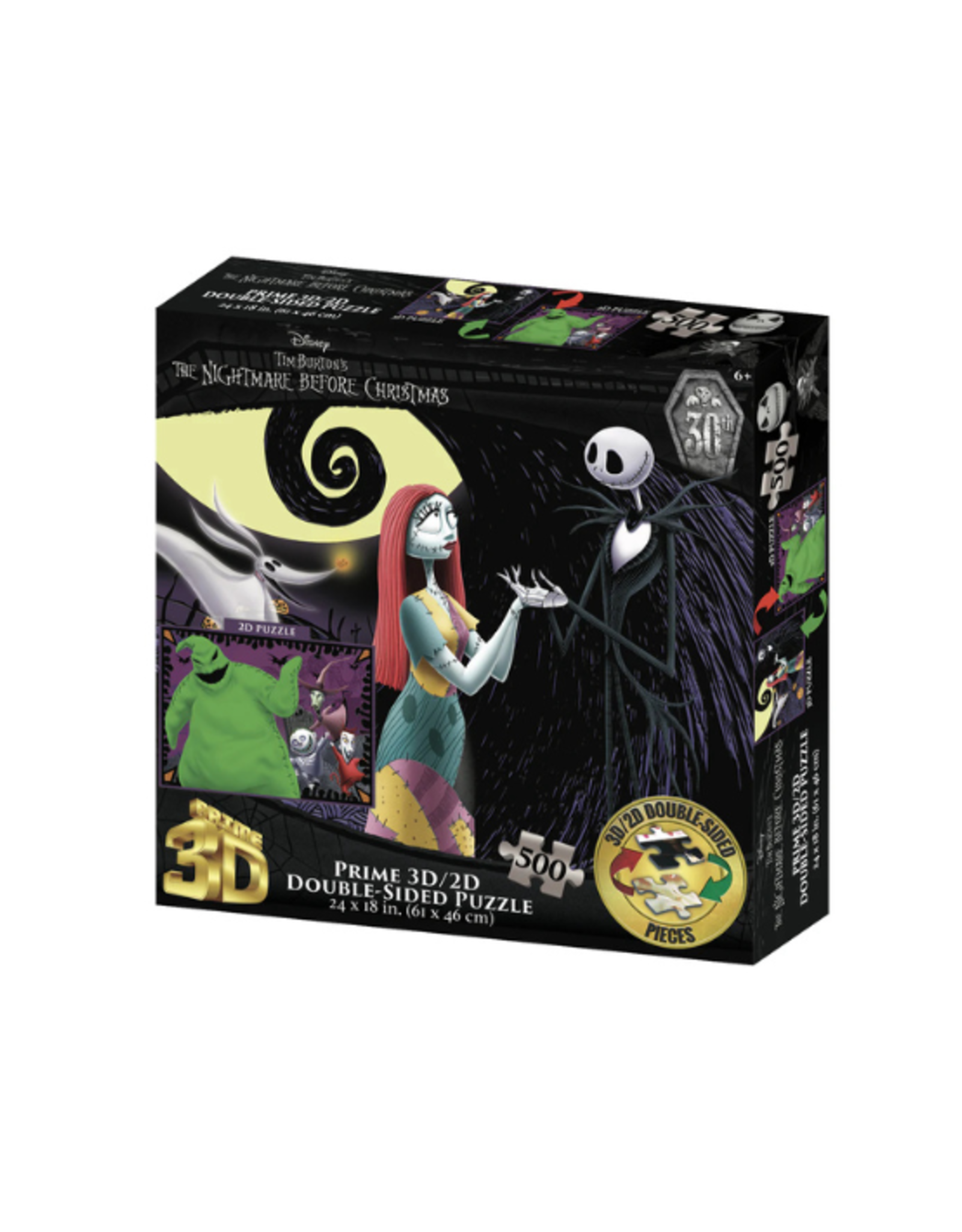 Prime3D Prime3D  - 500pcs - Disney The Nightmare Before Christmas 3D Puzzle