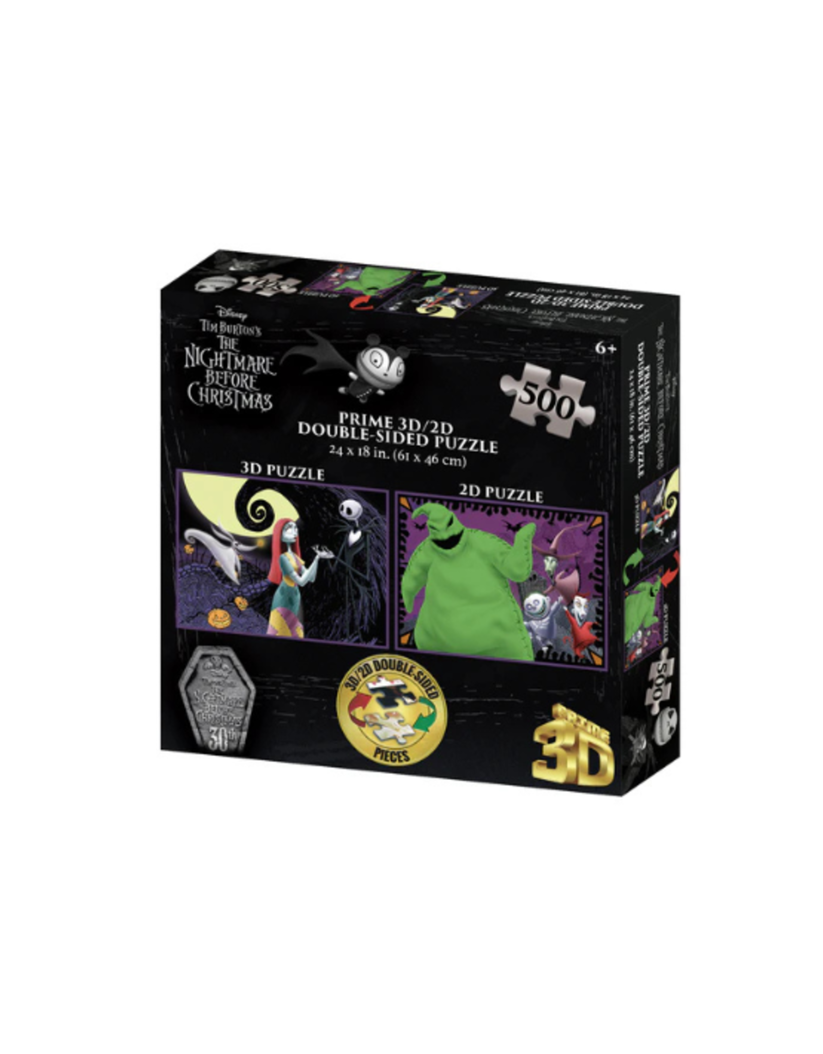 Prime3D Prime3D  - 500pcs - Disney The Nightmare Before Christmas 3D Puzzle