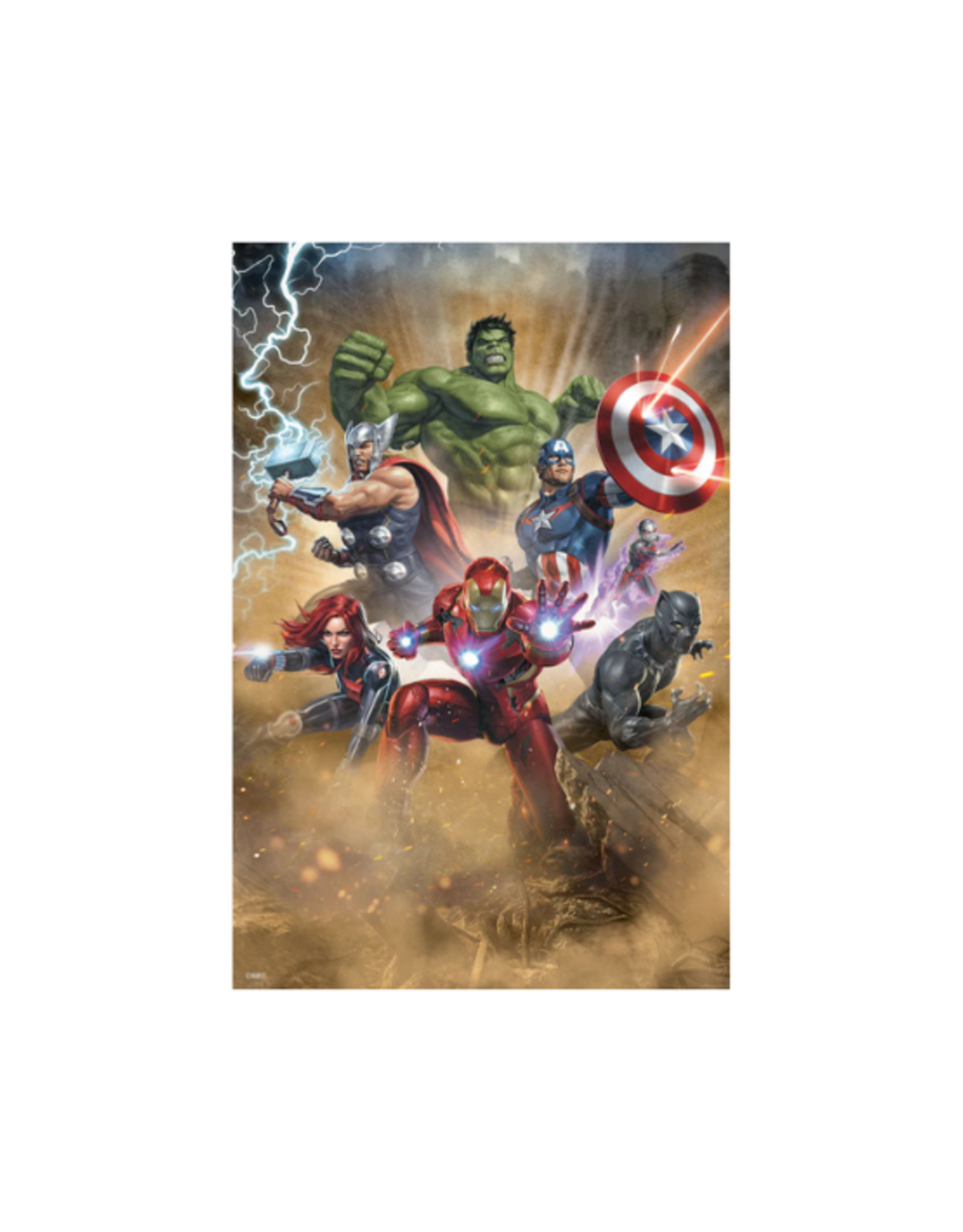 Prime3D Prime3D - 300pcs - Avengers Marvel 3D