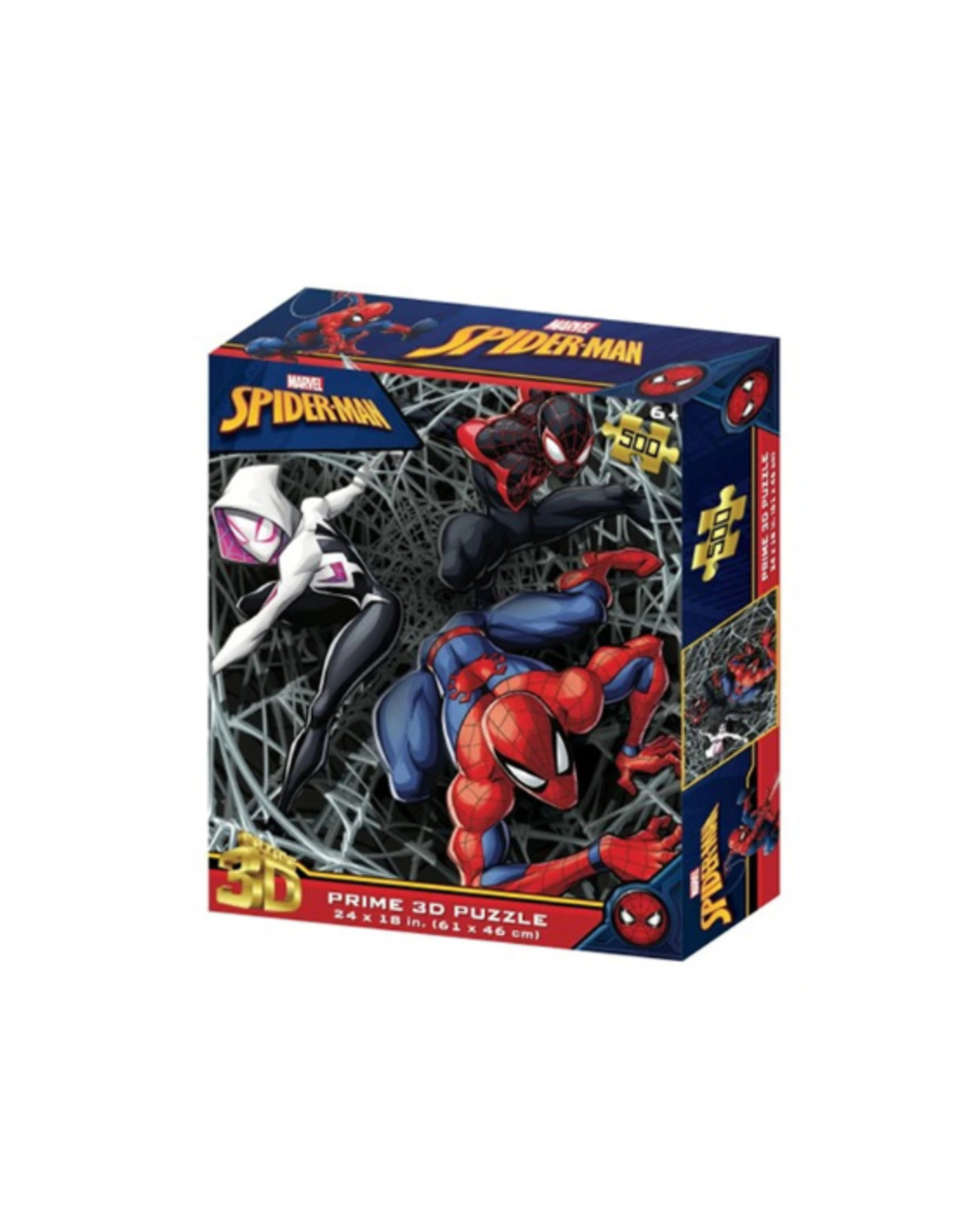 Prime3D Prime 3D - 500pcs - Marvel Spider-Man Web Puzzle