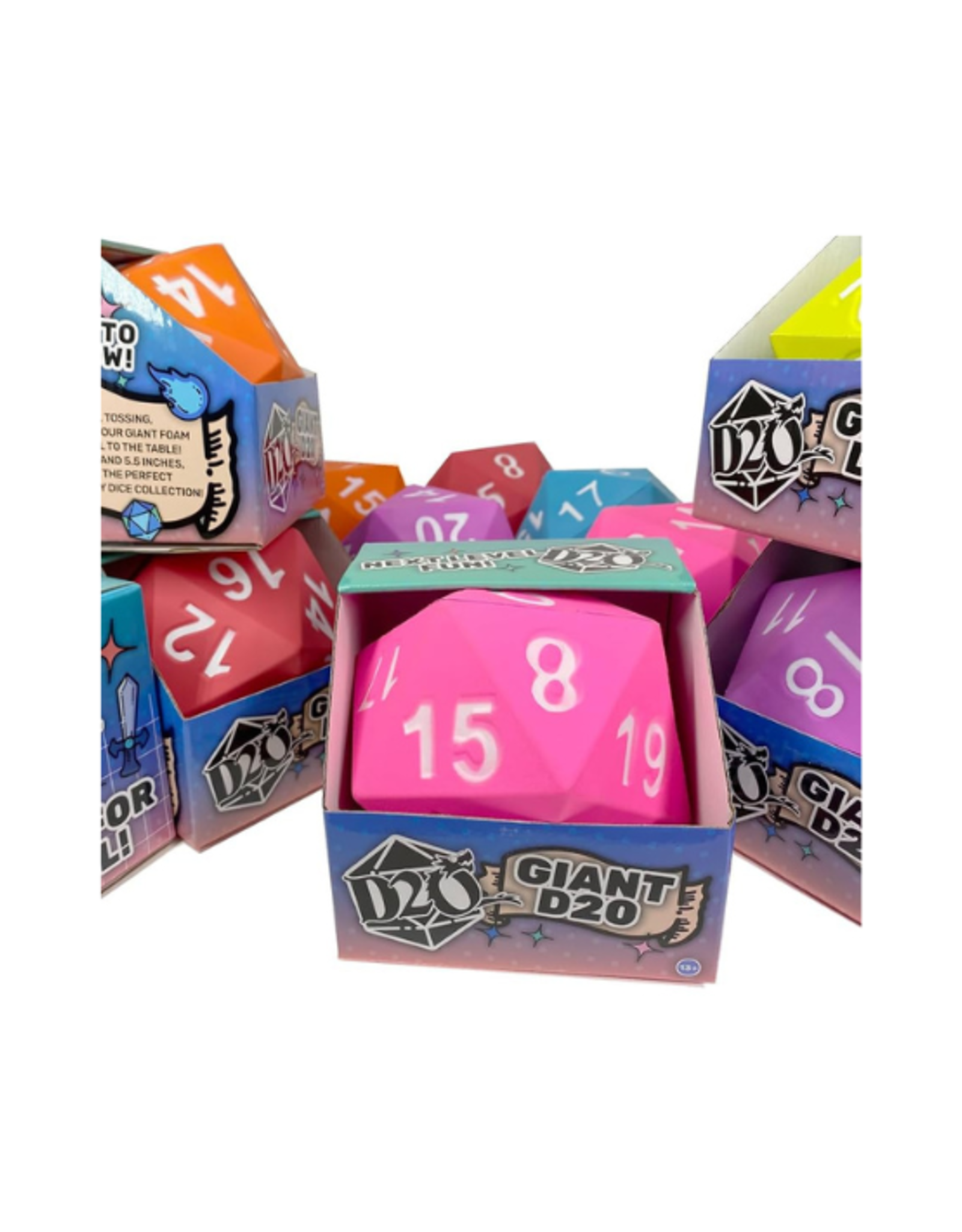 Kess - Jumbo Foam D20 Giant 20-Sided Dice