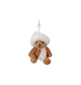 Bukowski Bears Eugene Bag Charm Brown