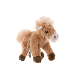 Bukowski Bears Pony Bag Charm Chocolate Brown