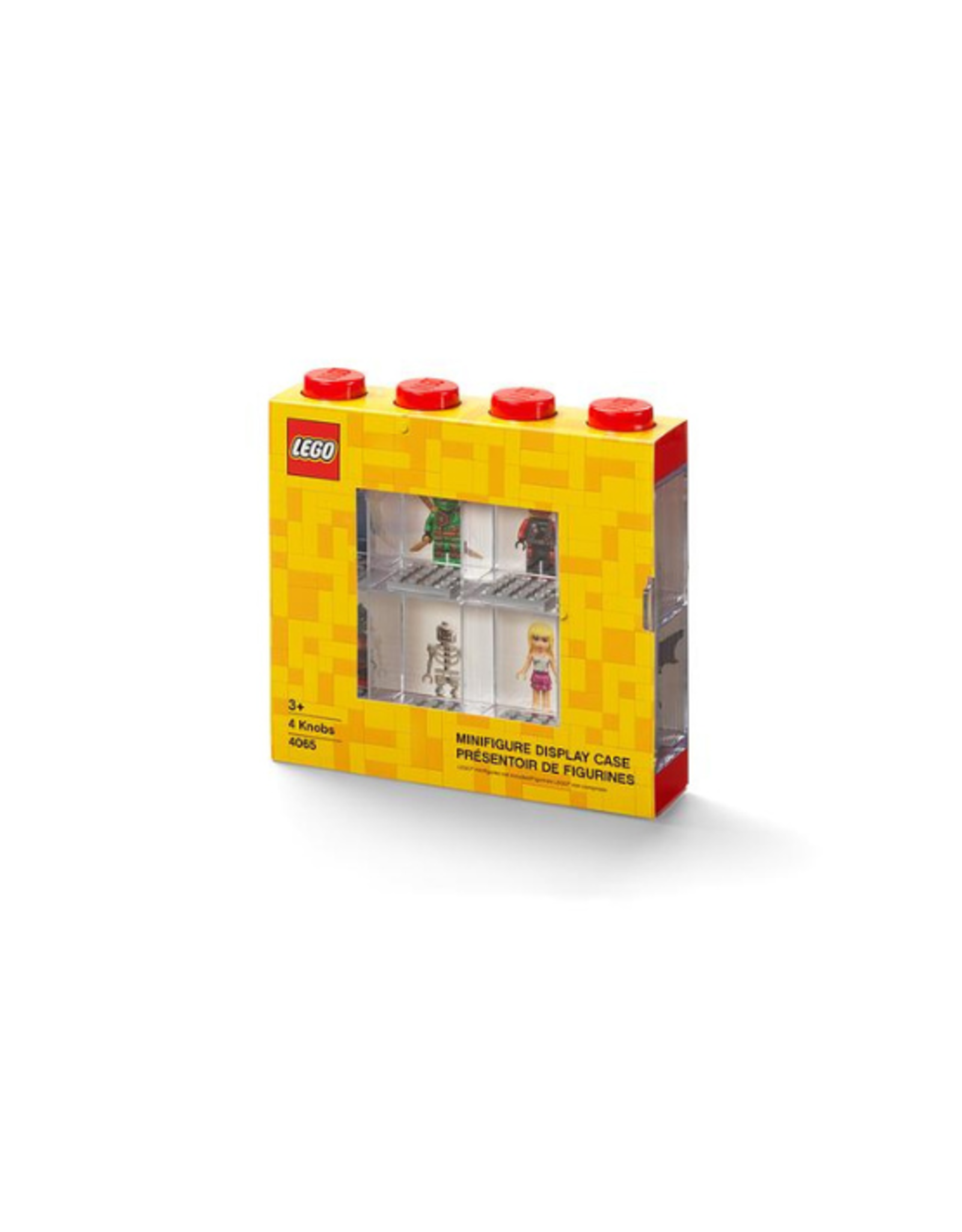 Lego Lego - 8 Minifigure Display Case Bright Red