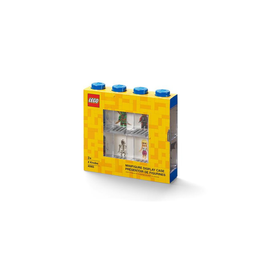 Lego 8 Minifigure Display Case Bright Blue