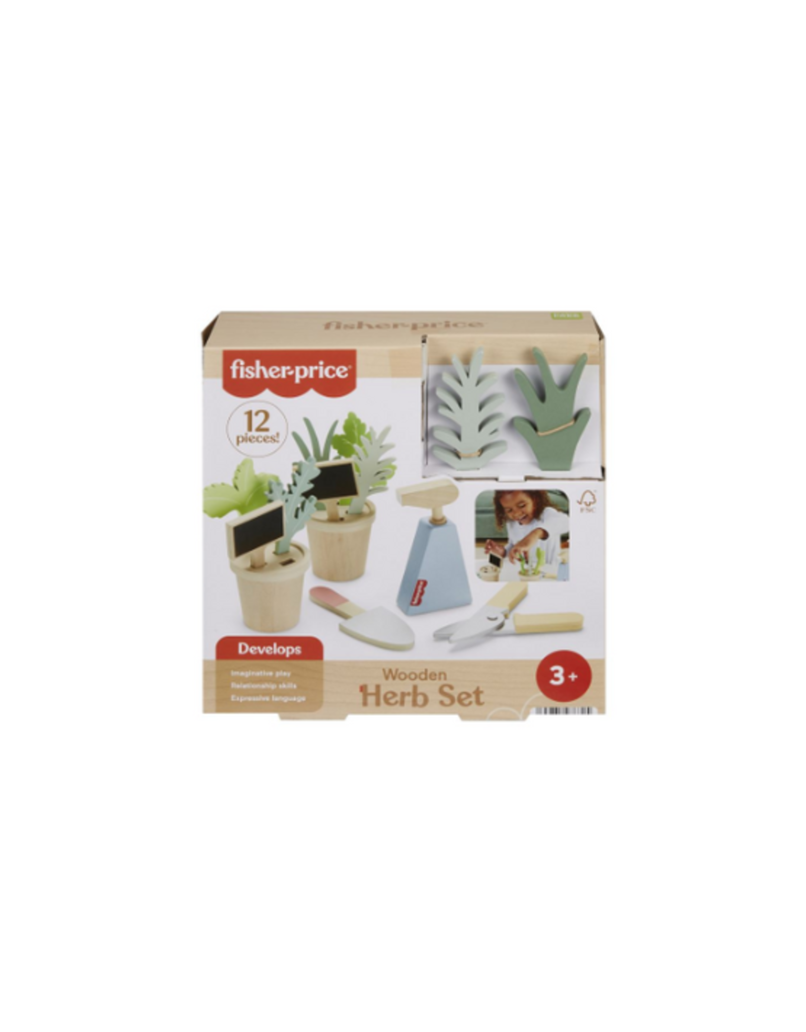 Fisher Price - Wooden Herb Set