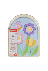 Fisher Price - Wooden Flower Puzzle Blocks