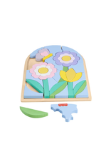 Fisher Price - Wooden Flower Puzzle Blocks