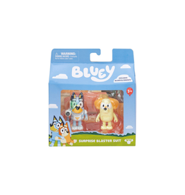 Moose Toys Bluey S12 Figure Surprise Blaster Suit