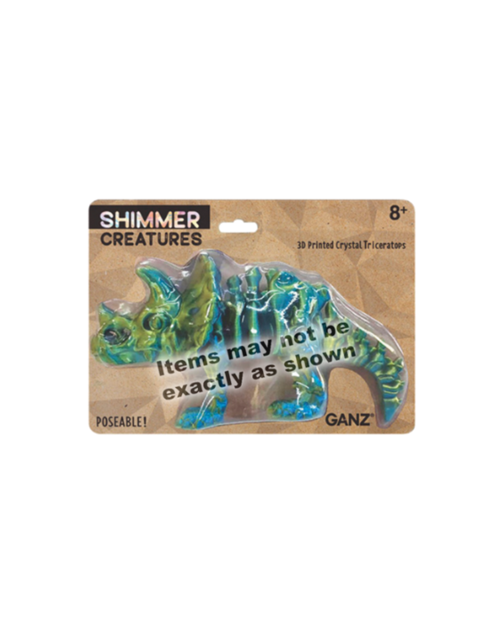 Ganz Ganz - Shimmer Creatures Triceratops