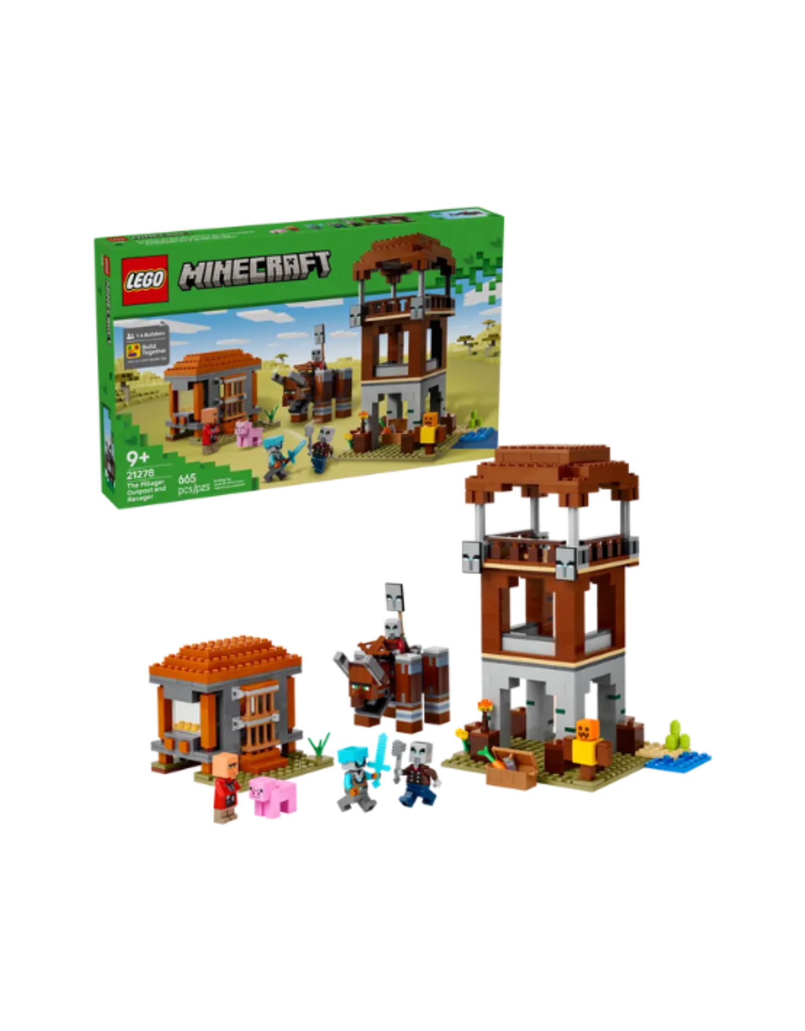 Lego Lego - Minecraft - 21278 - The Pillager Outpost and Ravager