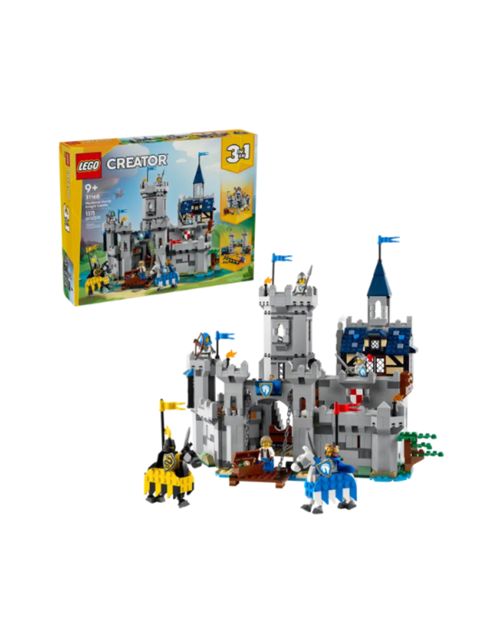 Lego Lego - Creator 3in1 - 31168 - Medieval Horse Knight Castle