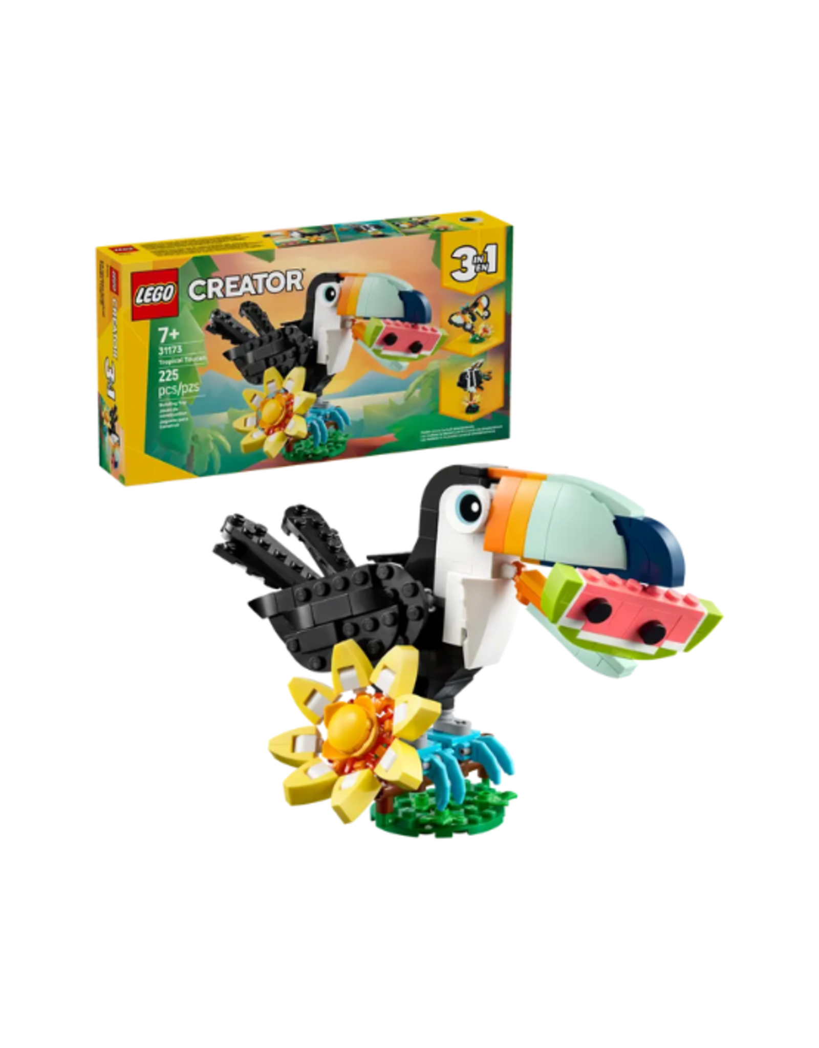Lego Lego - Creator 3in1 - 31173 - Wild Animals: Tropical Toucan