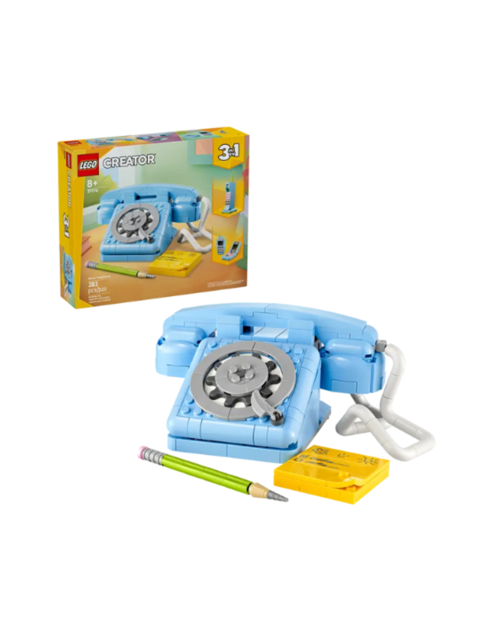 Lego Lego - Creator 3in1 - 31174 - Retro Telephone