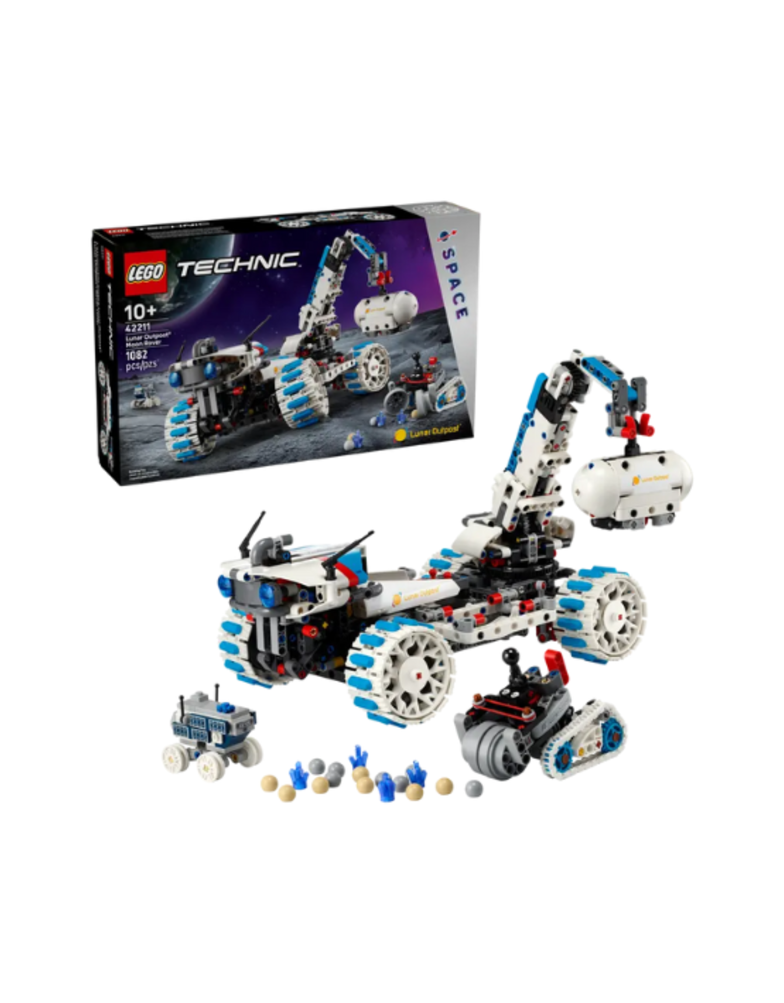 Lego Lego - Technic - 42211 - Lunar Outpost® Moon Rover Space Vehicle