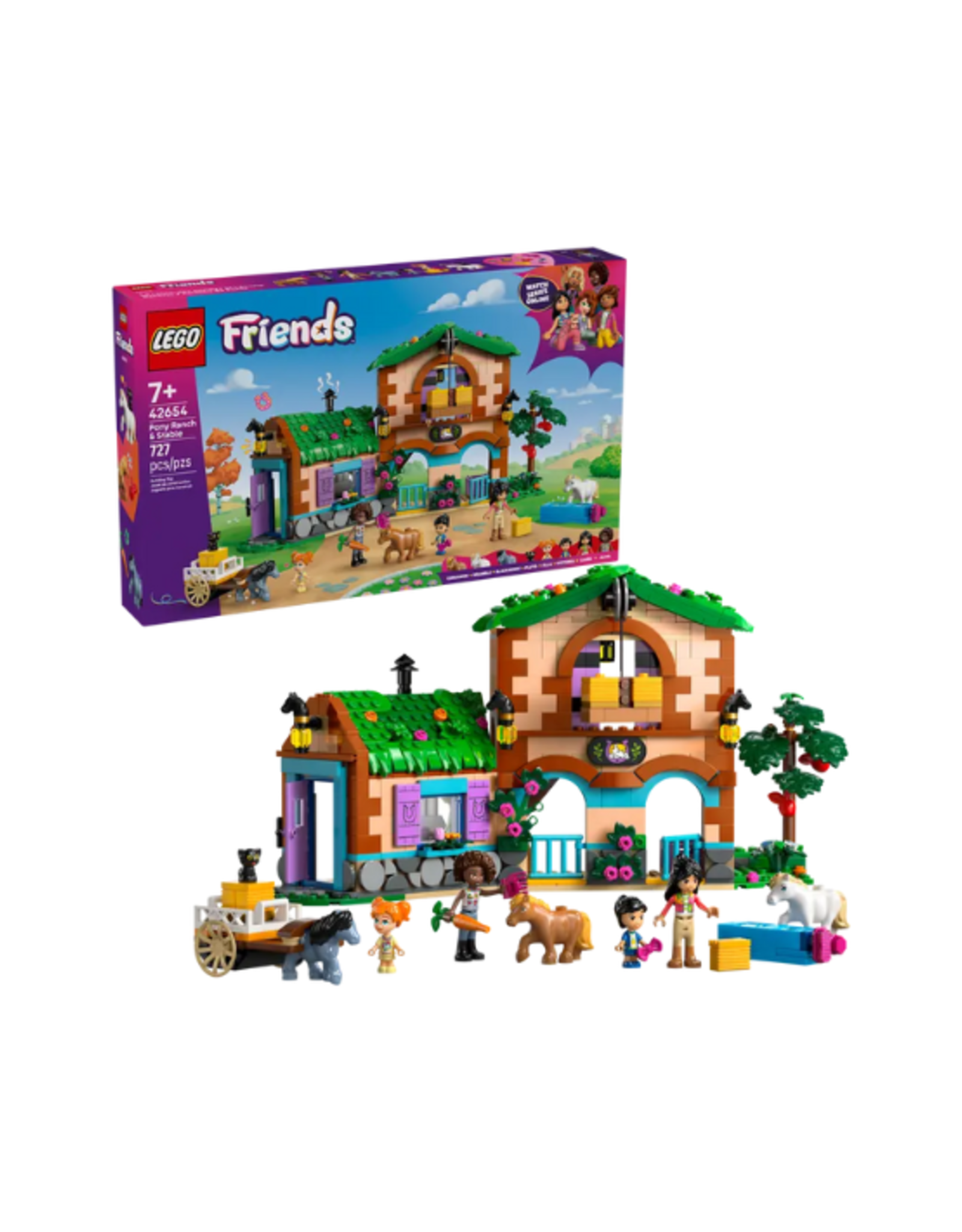 Lego Lego - Friends - 42654 - Pony Ranch & Stable