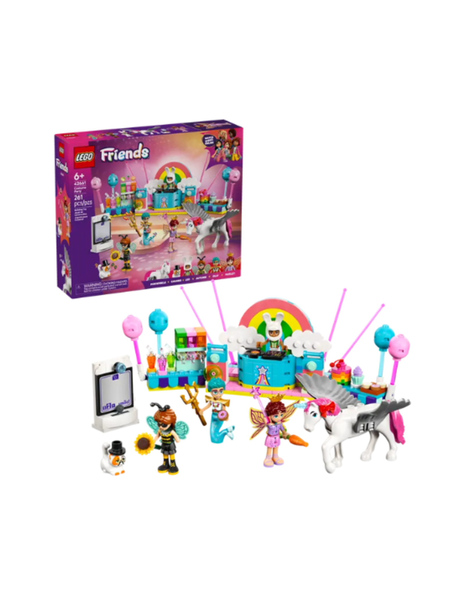 Lego Lego - Friends - 42661 - Costume Party with Unicorn & Fairy