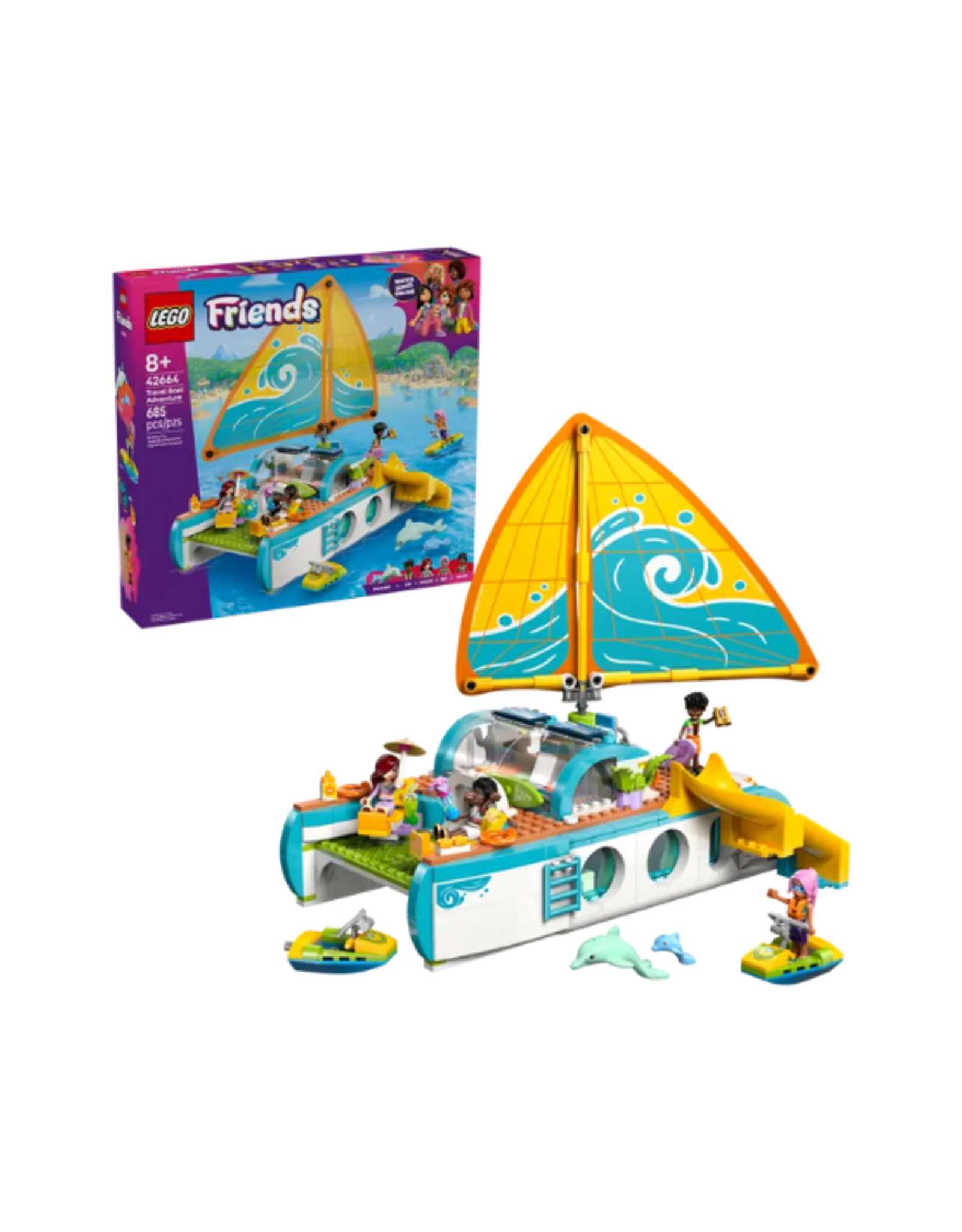Lego Lego - Friends - 42664 - Travel Boat Adventure