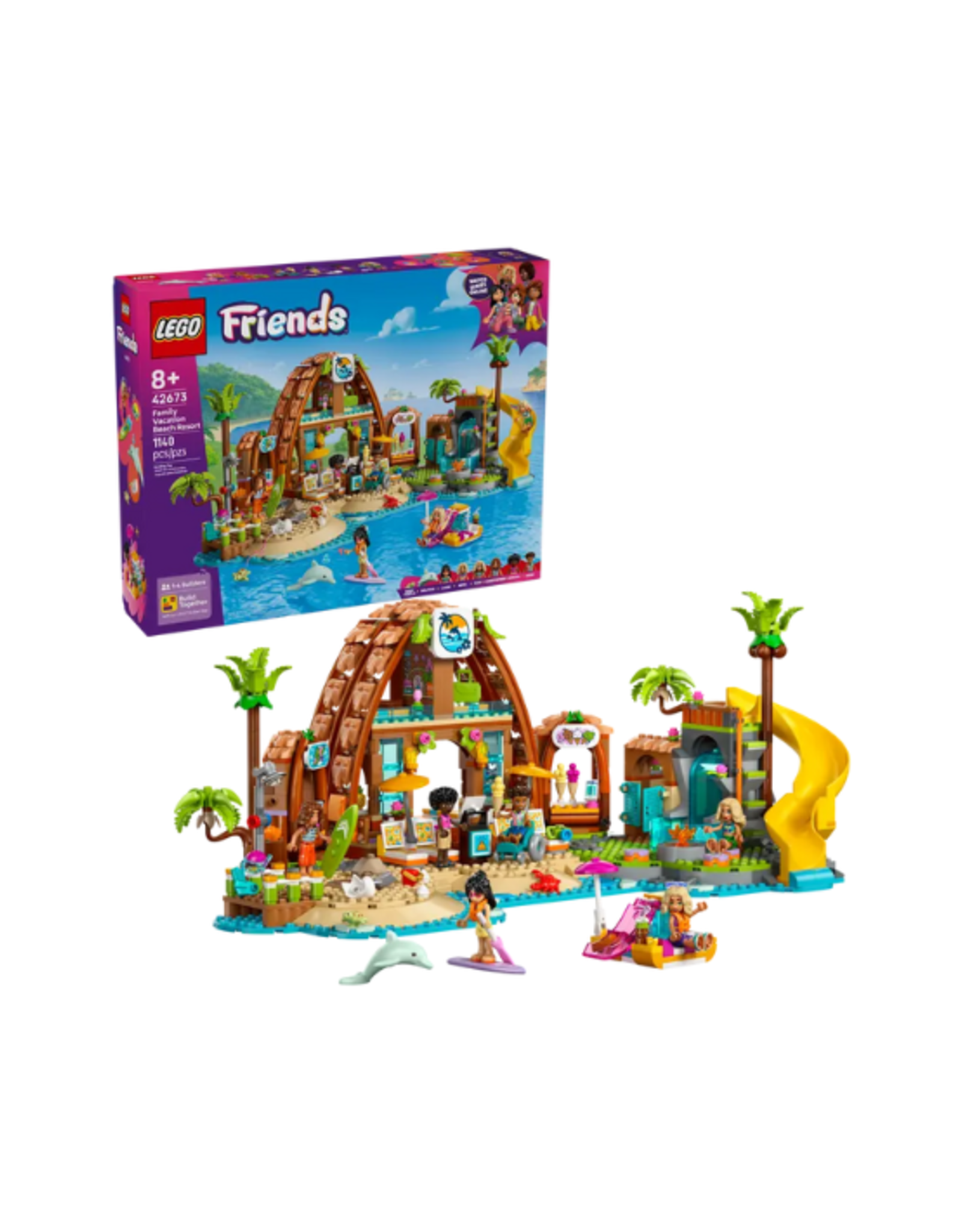 Lego Lego - Friends - 42673 - Family Vacation Beach Resort