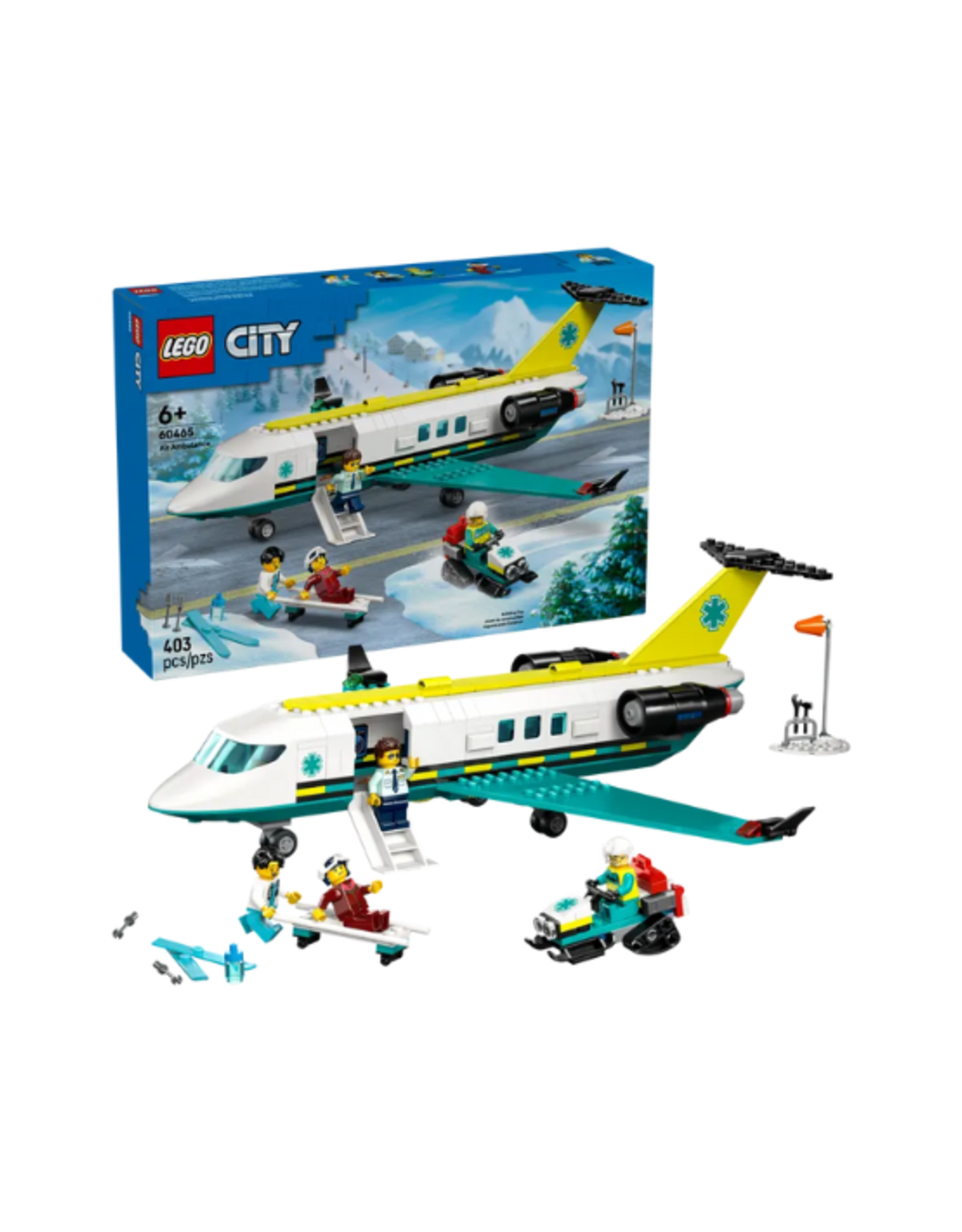 Lego Lego - City - 60465 - Emergency Air Ambulance Airplane