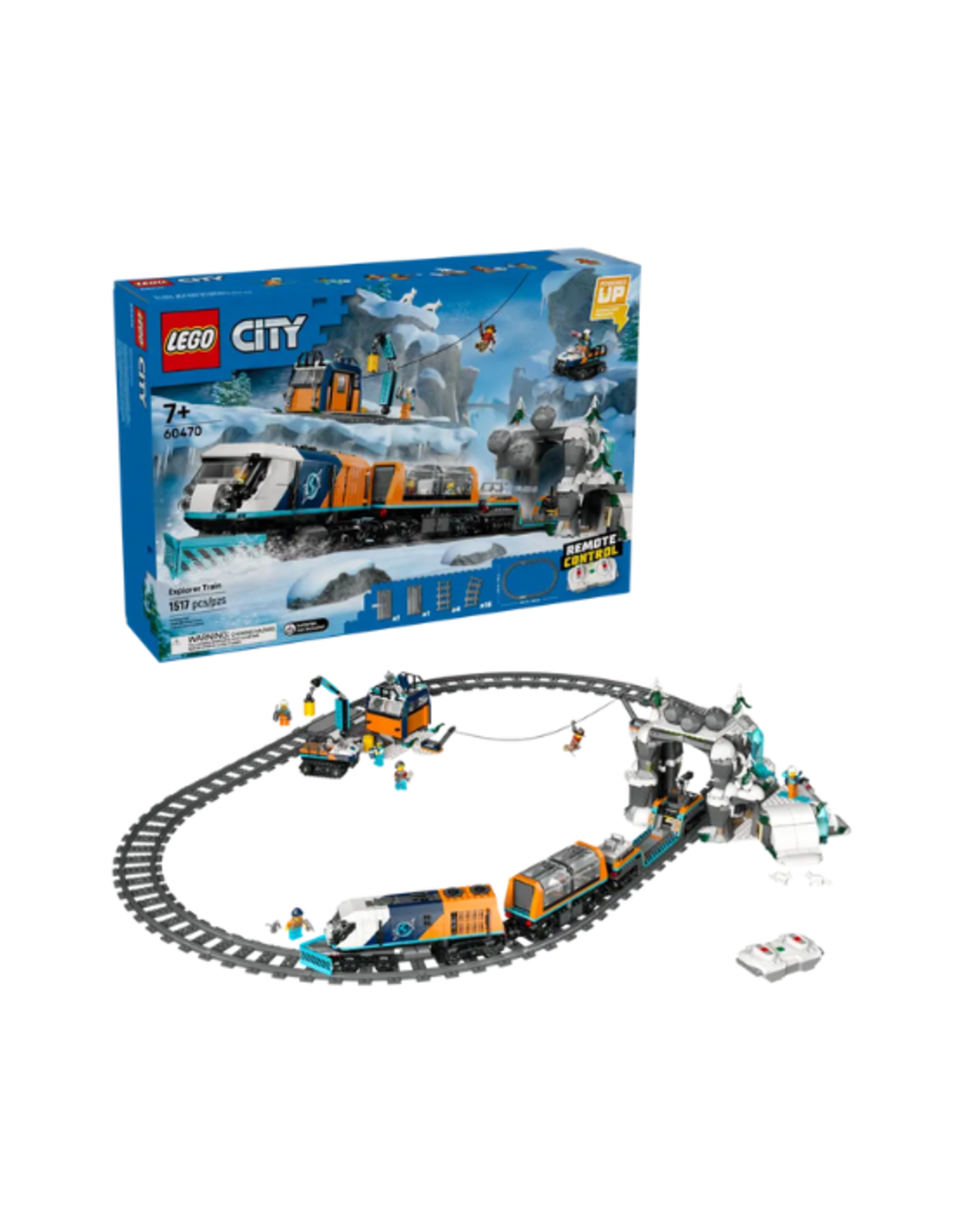 Lego Lego - City - 60470 - Explorers' Arctic Polar Express Train