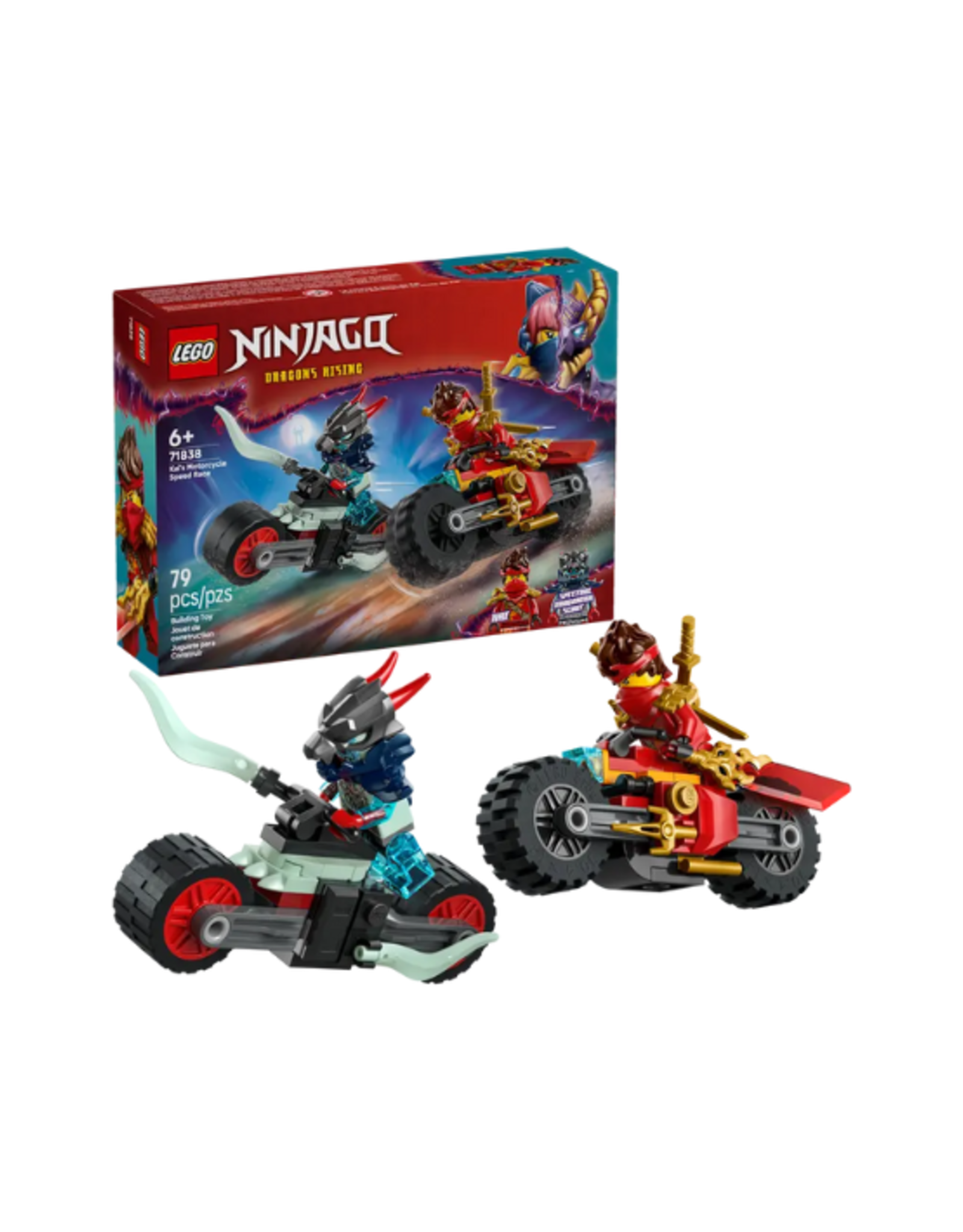 Lego Lego - Ninjago - 71838 - Kai's Motorcycle Speed Race