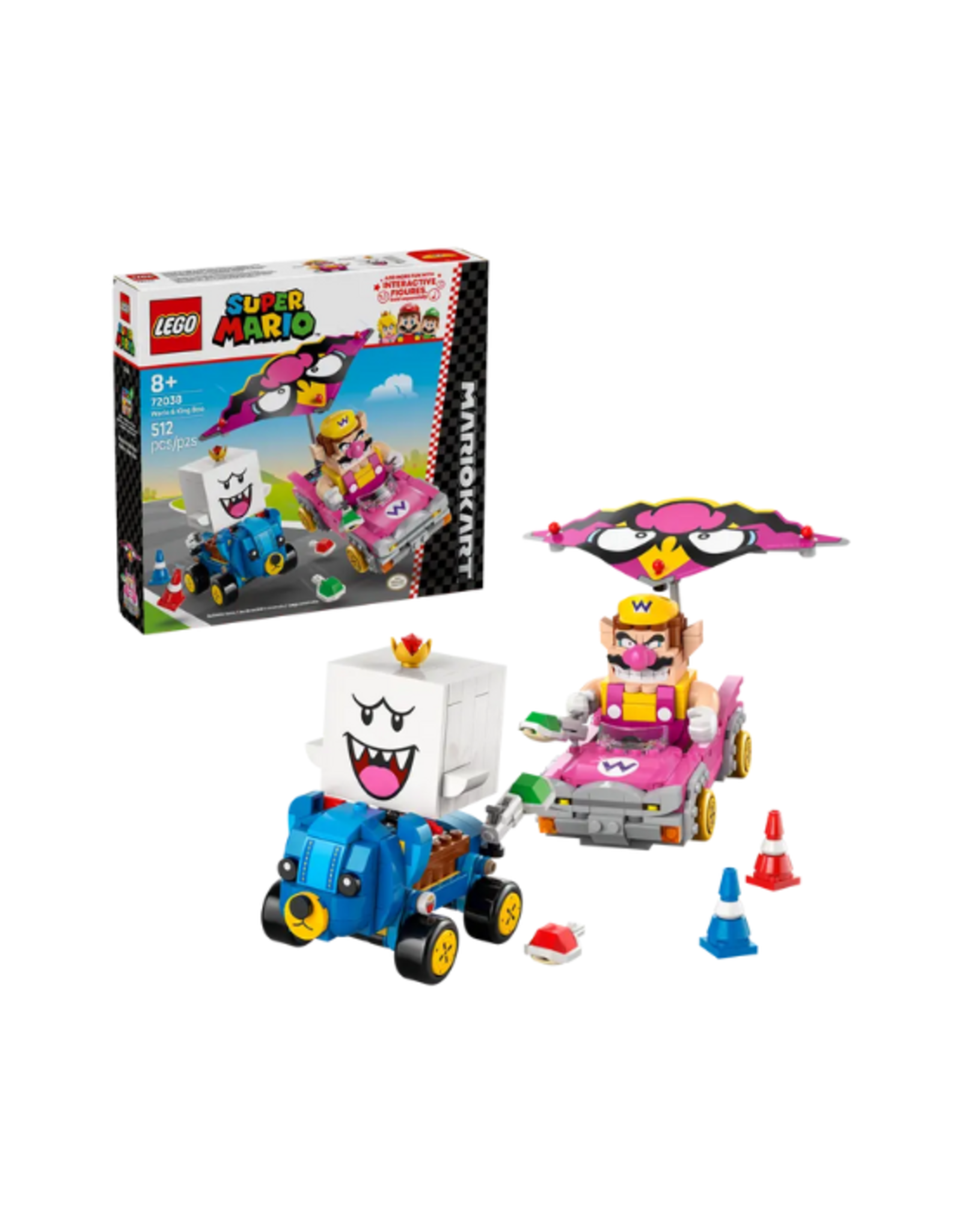 Lego Lego - Super Mario - 72038 - Mario Kart™ – Wario & King Boo
