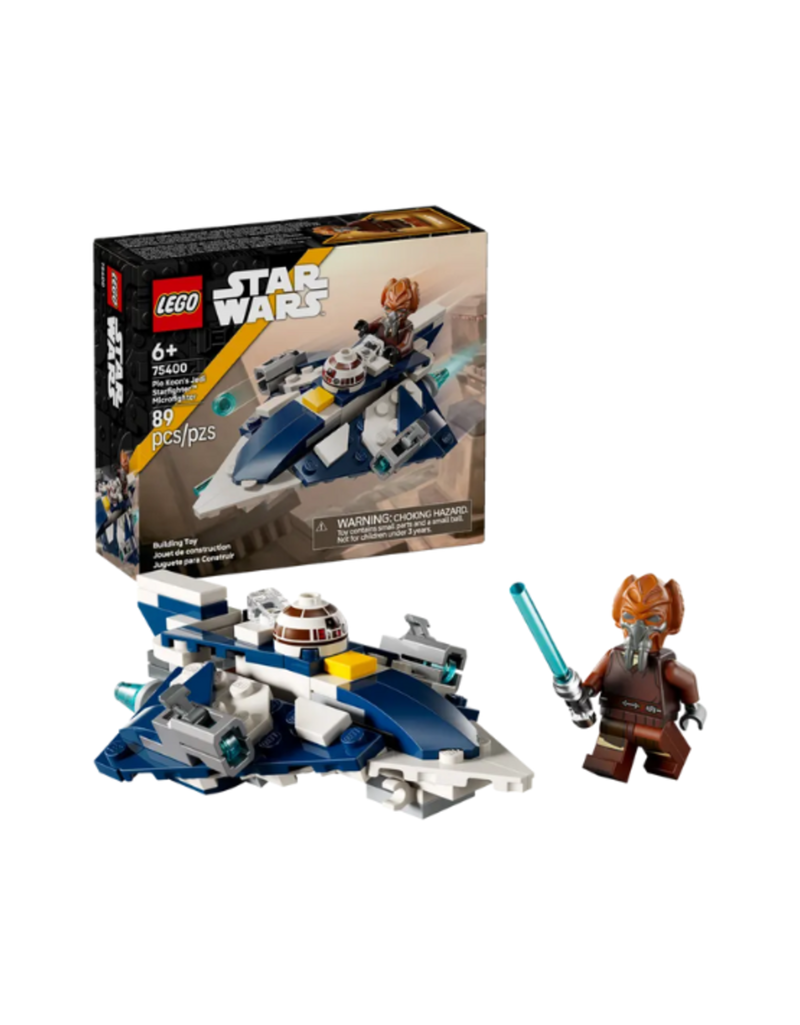 Lego Lego - Star Wars - 75400 - Plo Koon's Jedi Starfighter™ Microfighter