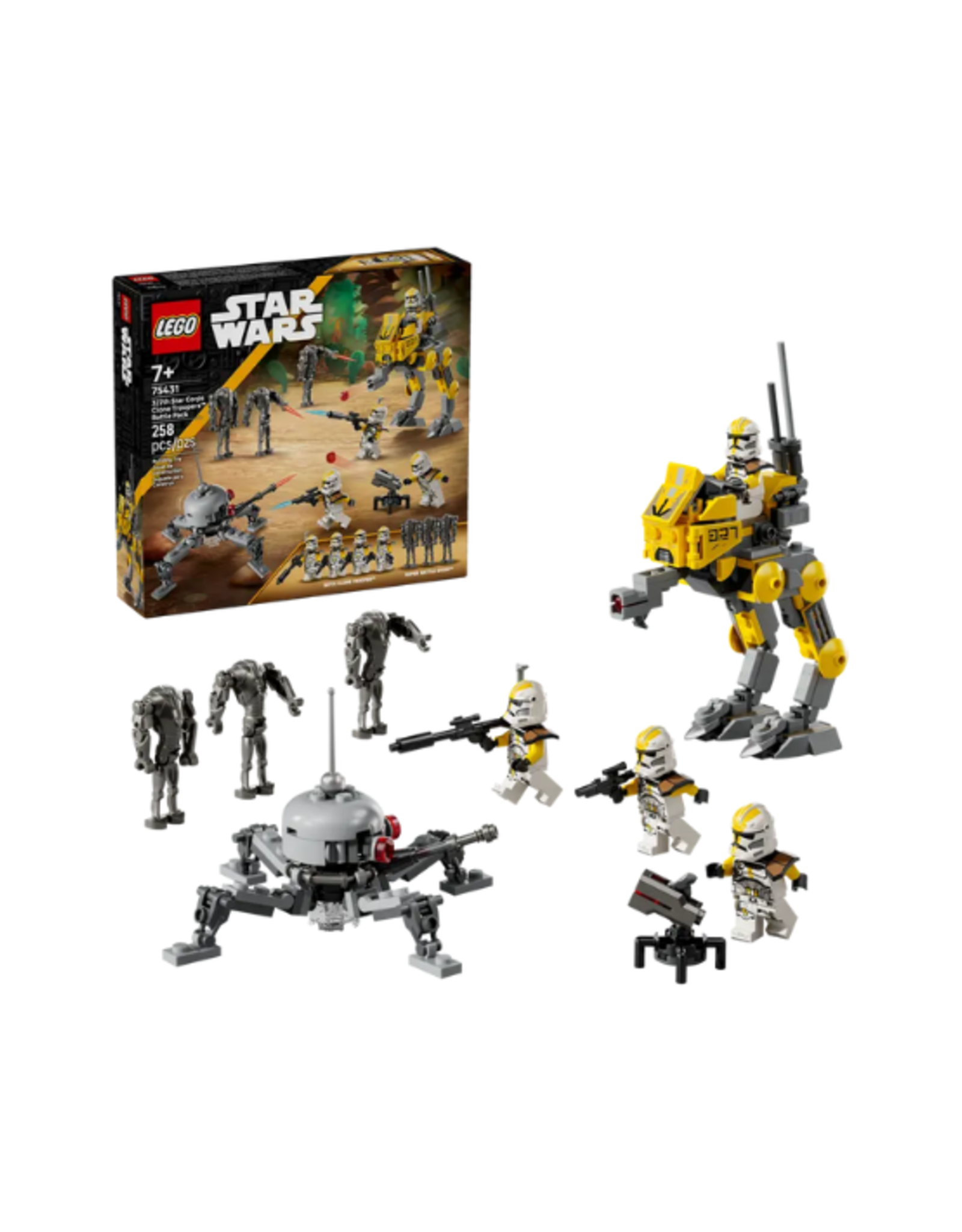 Lego Lego - Star Wars - 75431 - 327th Star Corps Clone Troopers™ Battle Pack