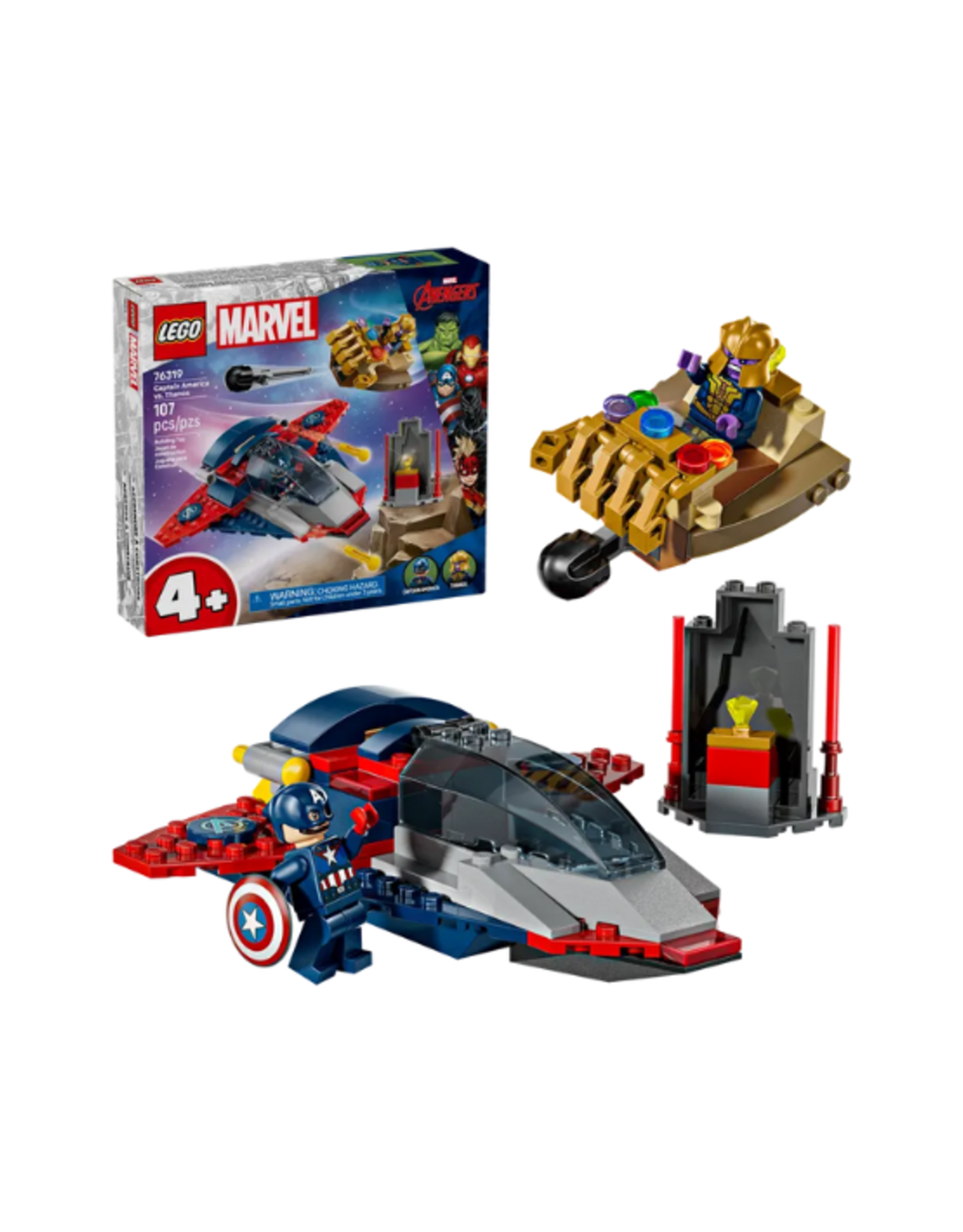 Lego Lego - Marvel - 76319 - Captain America vs. Thanos
