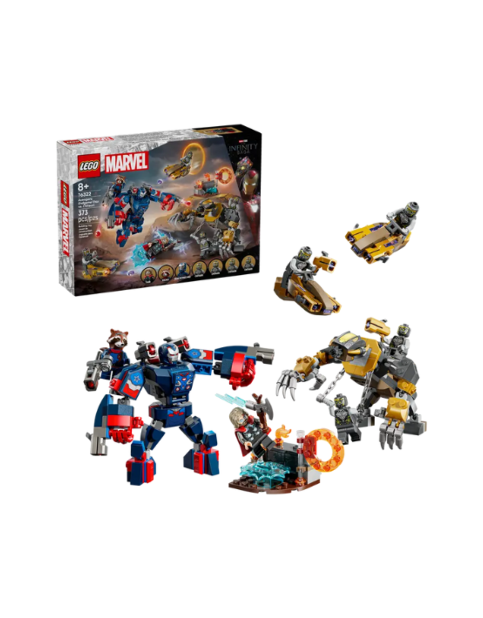 Lego Lego - Marvel - 76322 - Avengers: Endgame Thor vs. Chitauri