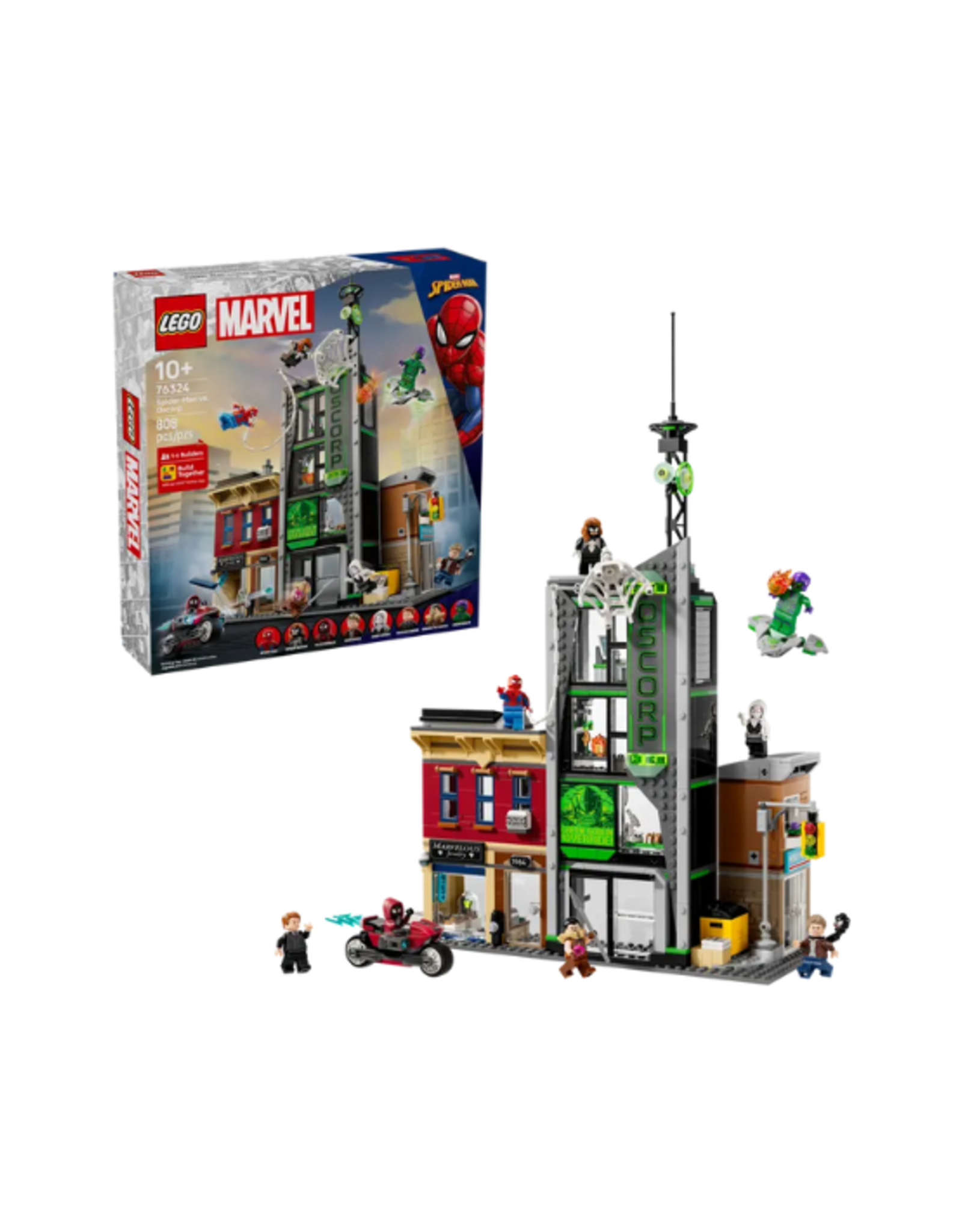 Lego Lego - Marvel - 76324 - Spider-Man vs. Oscorp