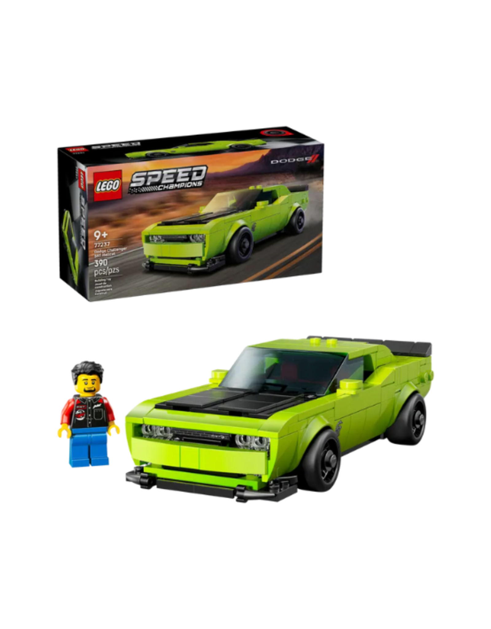 Lego Lego - Speed Champions - 77237 - Dodge Challenger SRT Hellcat Sports Car