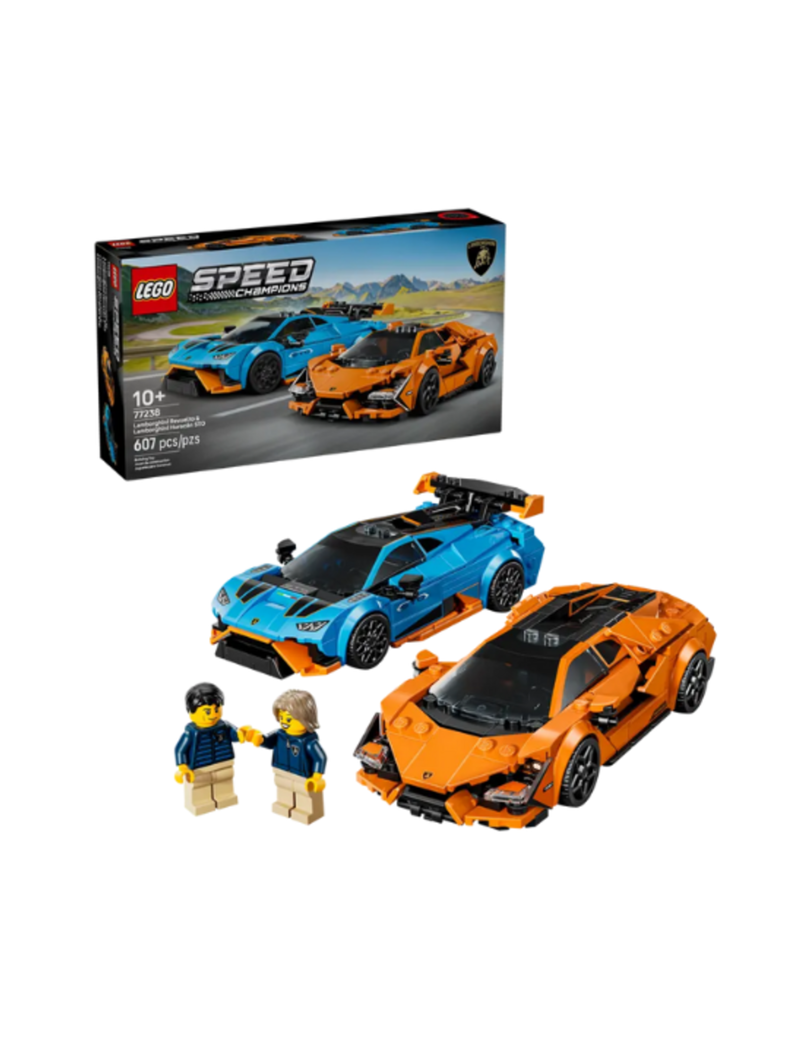 Lego Lego - Speed Champions - 77238 - Lamborghini Revuelto & Huracán STO