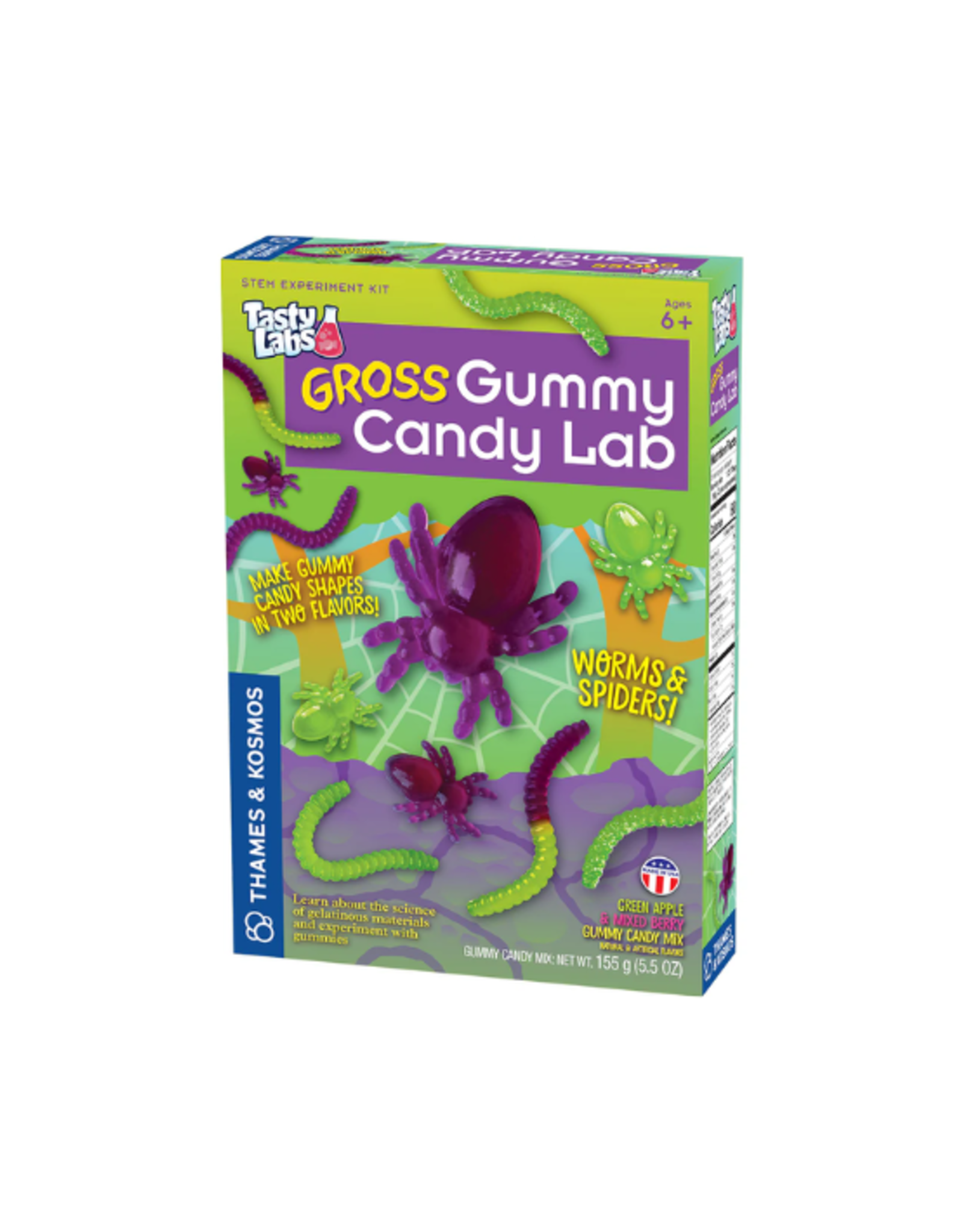 Thames & Kosmos Thames & Kosmos - Gross Gummy Candy Lab: Worms and Spiders