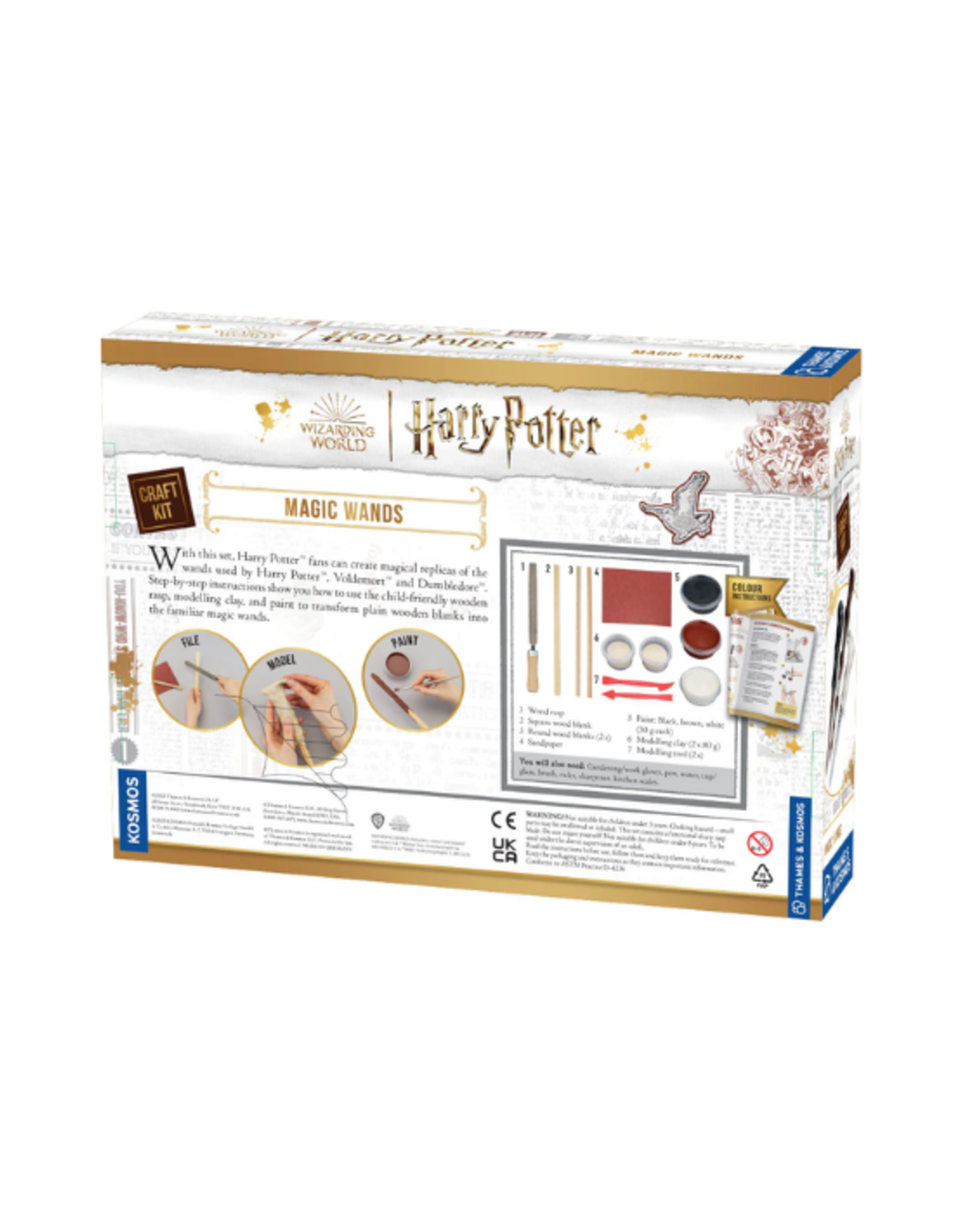 Thames & Kosmos Thames & Kosmos - Harry Potter: Magic Wands Craft Kit