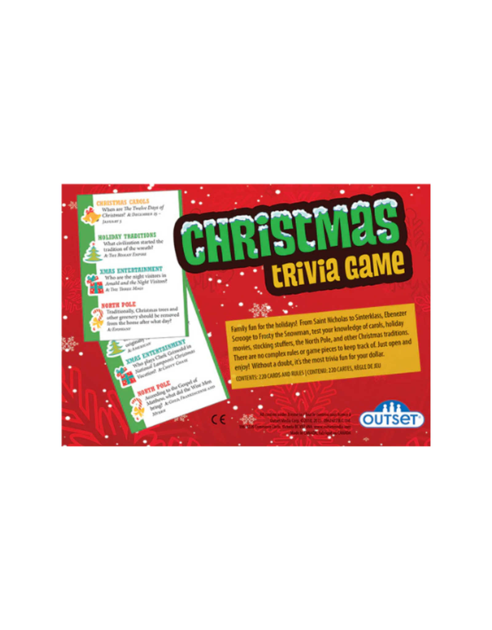 Outset Media Outset - Christmas Trivia Game