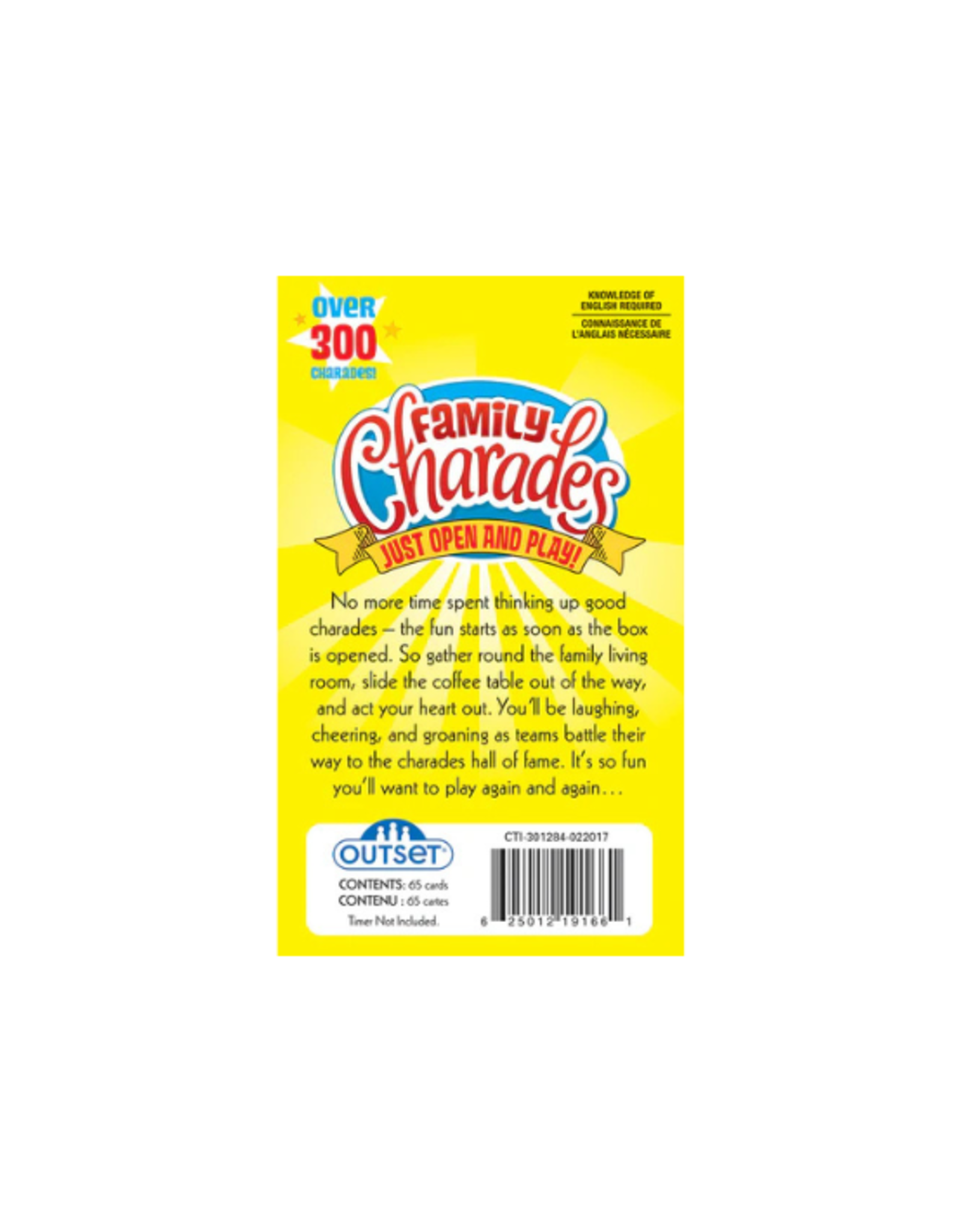 Outset Media Outset - Family Charades Card Game