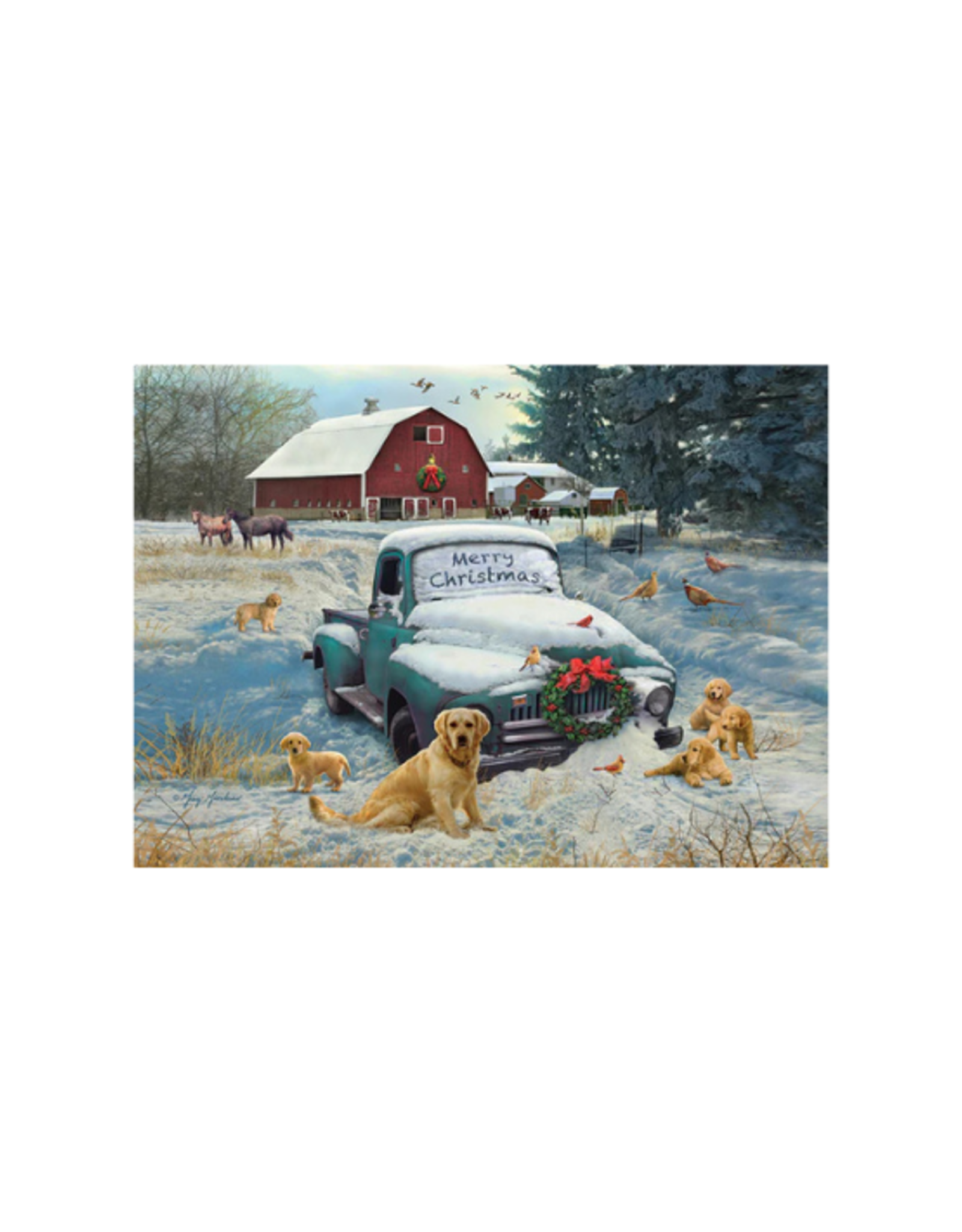 Cobble Hill Cobble Hill - 1000pcs - Merry Christmas