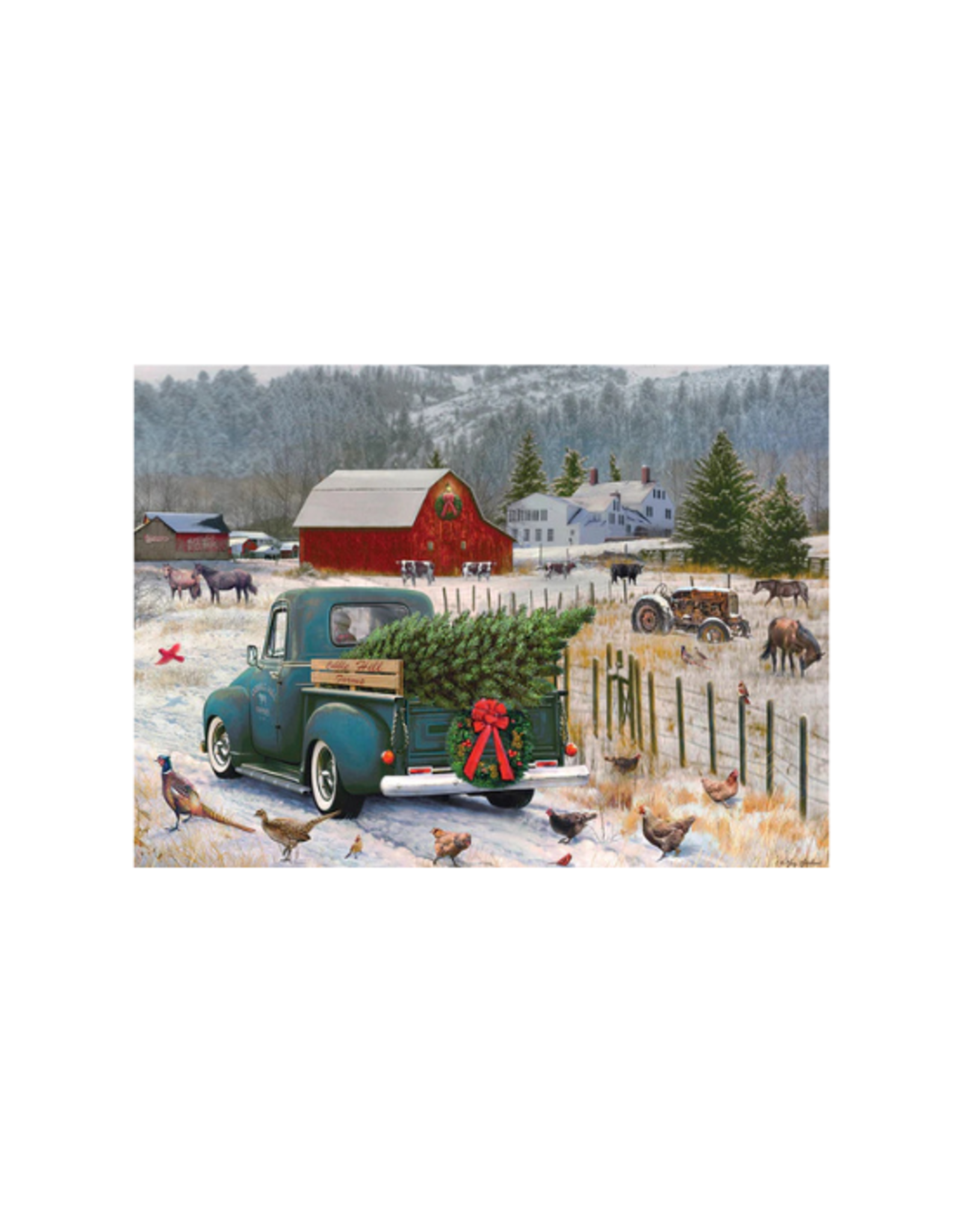 Cobble Hill Cobble Hill -1000pcs - Home for Christmas