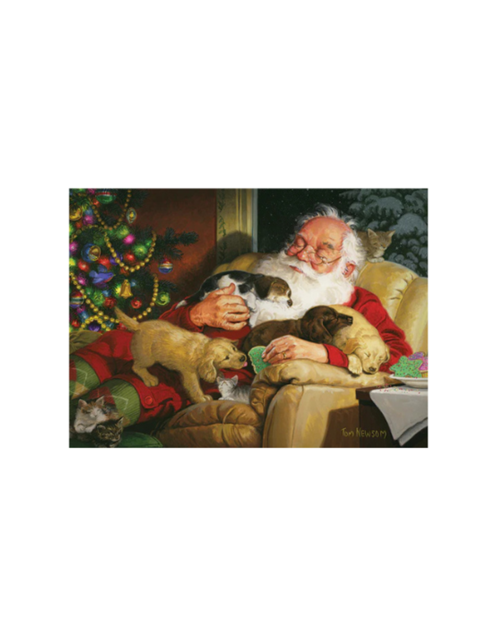 Cobble Hill Cobble Hill - 1000pcs - Santa's Quiet Time