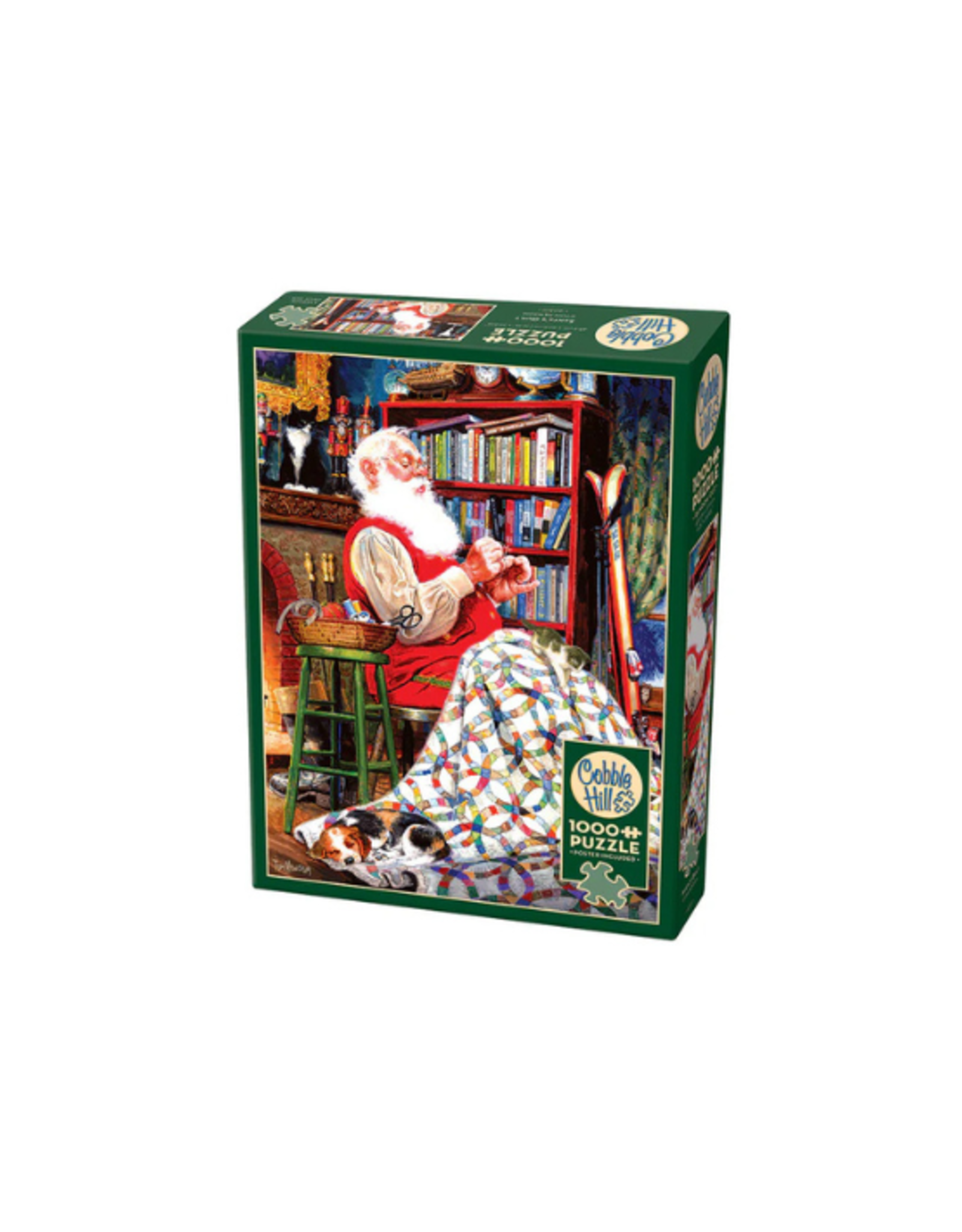Cobble Hill Cobble Hill - 1000pcs - Santa's Quilt