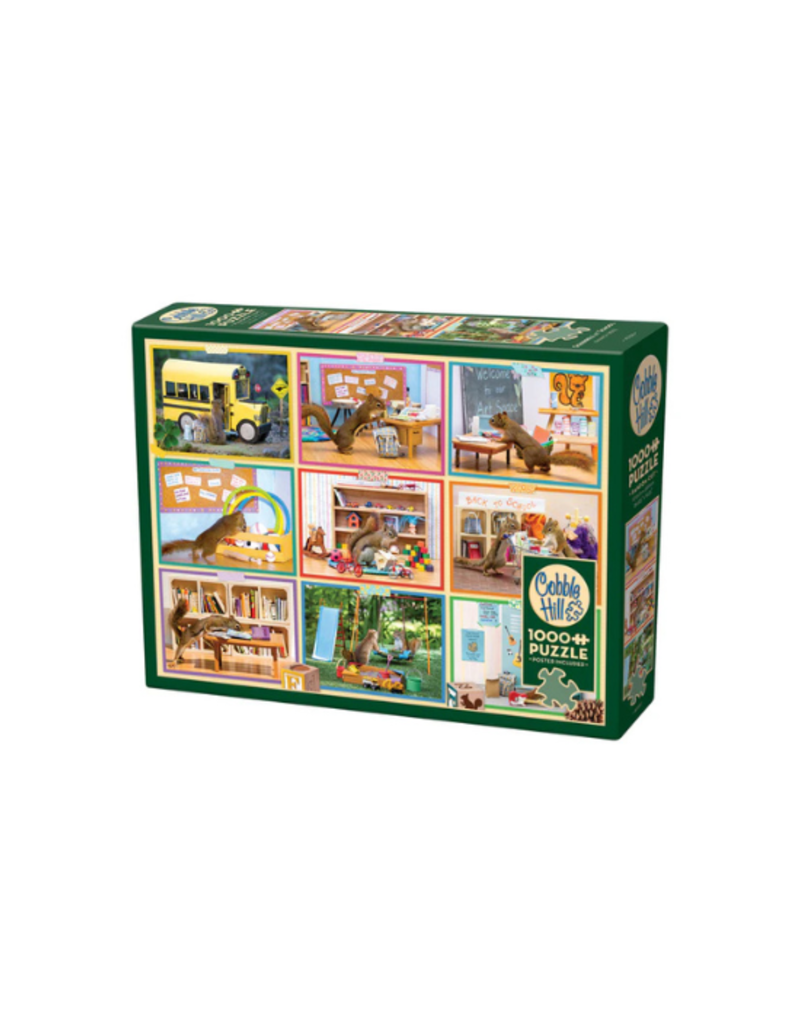 Cobble Hill Cobble Hill - 1000pcs - Squirrels at School