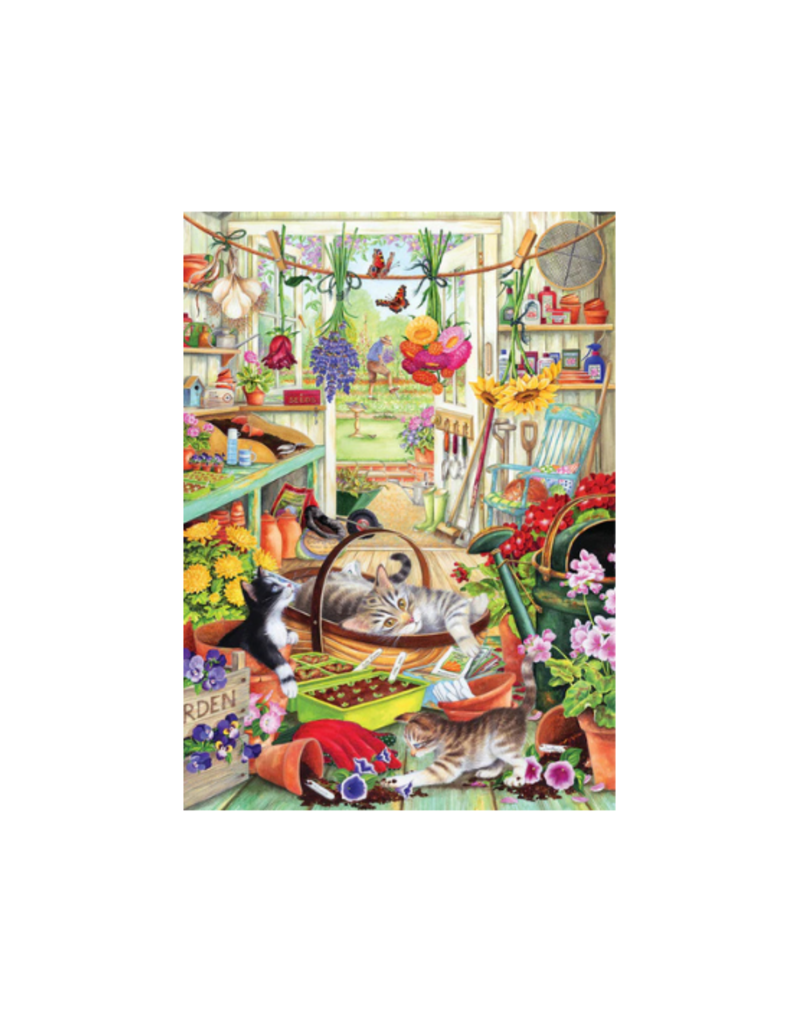 Cobble Hill Cobble Hill - 500pcs - Potting Shed Cats