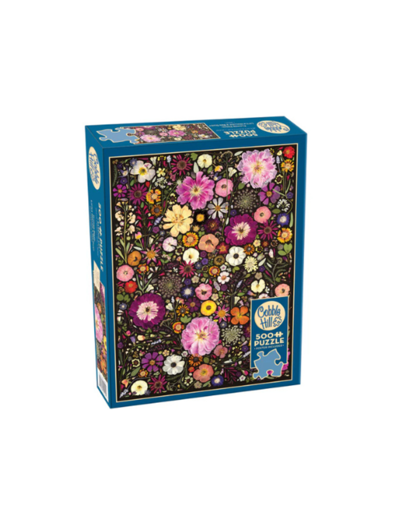 Cobble Hill Cobble Hill - 500pcs - Flower Press: Little Hollow & Red Daisy