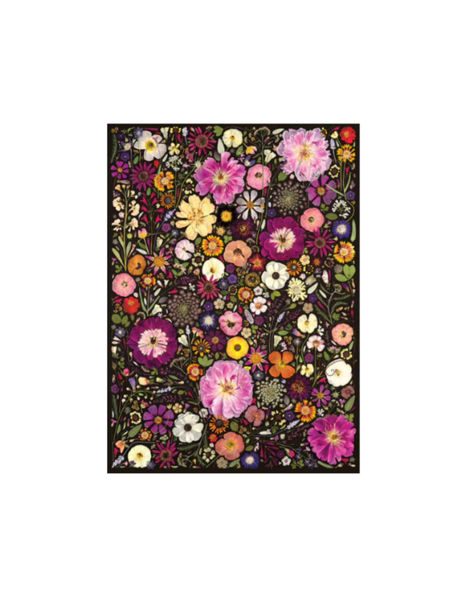 Cobble Hill Cobble Hill - 500pcs - Flower Press: Little Hollow & Red Daisy