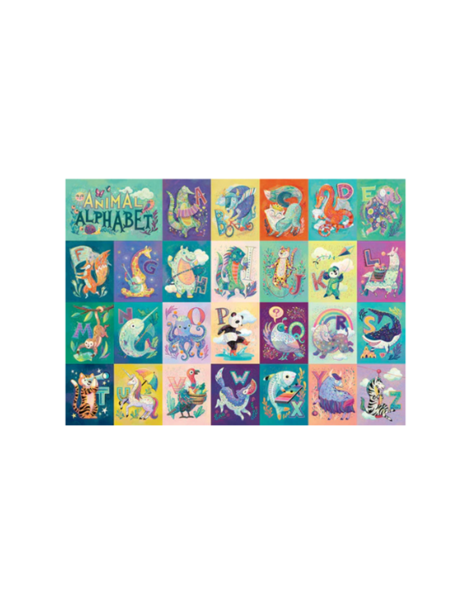 Cobble Hill Cobble Hill - 350pcs - Family Pieces - Animal Alphabet