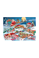 Cobble Hill Cobble Hill - 350pcs - Family Pieces - Santa's Flyby