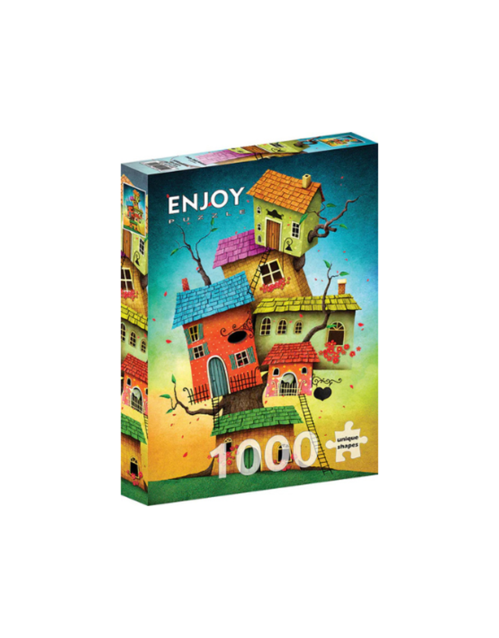 Enjoy Puzzle Enjoy Puzzle - 1000pcs - Fairy Tale Houses