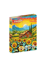Enjoy Puzzle Enjoy Puzzle - 1000pcs - Sunflower House